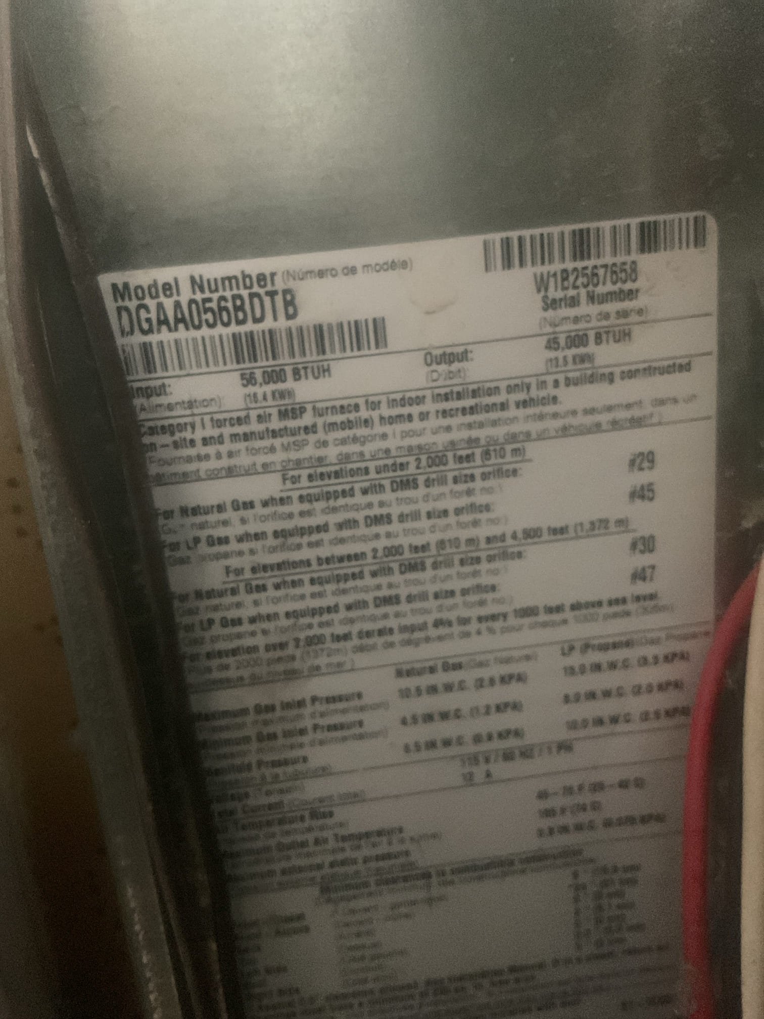 Performed precision heat tune up on 2012 York mobile home downflow propane gas furnace. Wasable filter ok. Checked all electrical connections and components. Checked resistance of hsi. Blew out pressure switch tubing. Checked gas pressure. Went up on roof and performed combustion test. Tested blower capacitor. Provided estimate to install ecobee thermostat with room sensor. Gas furnace is working properly at time of service. 
Will install ecobee thermostat and assign room sensor for temperature 

1/23/26 Dan 

I arrived to the customers home to upgrade their thermostat to a ecobee premium with room sensor. I turned power off to the system and removed the older thermostat and began installation for the new one. I set the thermostat up for the customer and set the room sensor. I  had her put in her Wi-Fi information and I tested thermostat operation in the fan mode, heating mode and off. Will need to check cooling when it’s warmer out. This can be done at her a/c check up. No charge for 