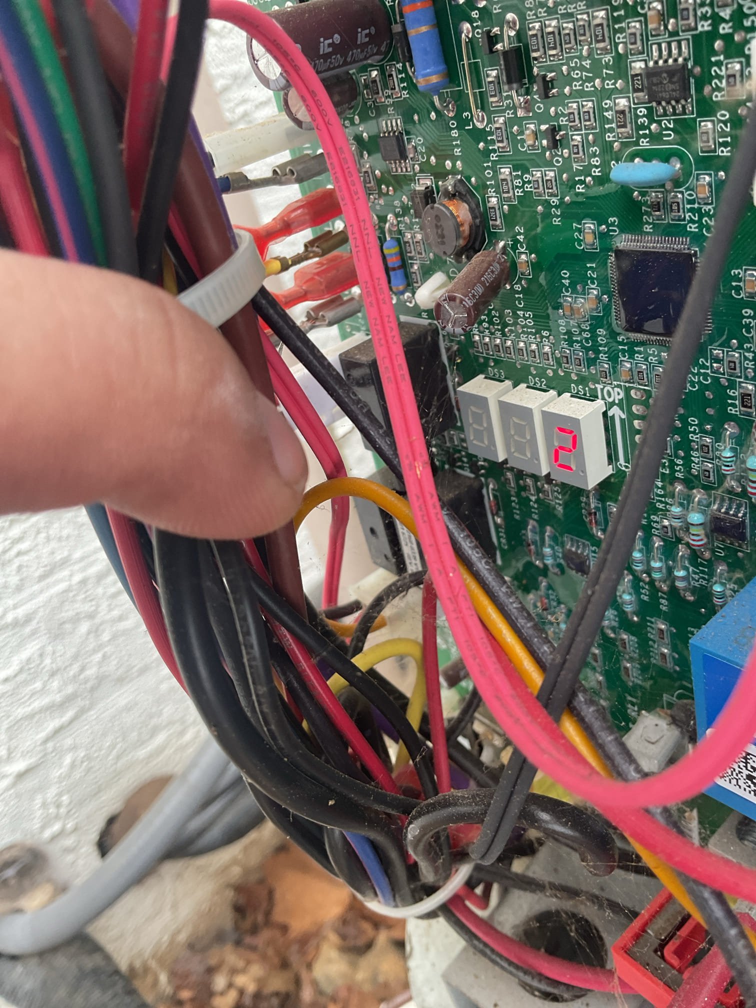 Fully assessed no heating situation. Mucking propane boiler which heats hard wood floors was running fine when I arrived, took photos of pipe temperatures. Did find 2023 amana heat pump locked out on code L2 high pressure lock out. . Reset heat pump and checked refrigerant pressures they were r410a 254/50 very good. Temperature rise was 17 degrees at 9 degrees outside ambient temperature very good. Heat pump systems are designed down to 15 degrees anything lower that that they will struggle to keep temp also system does not use auxiliary heat, auxiliary heat is the boiler system. Found air filter was also very dirty 20x24x1, homeowner to replace. This can definitely cause a high pressure lockout in heating mode. Heat pump is working properly again at time of service. Showed homeowner how to reset in case of extreme low temperature. 