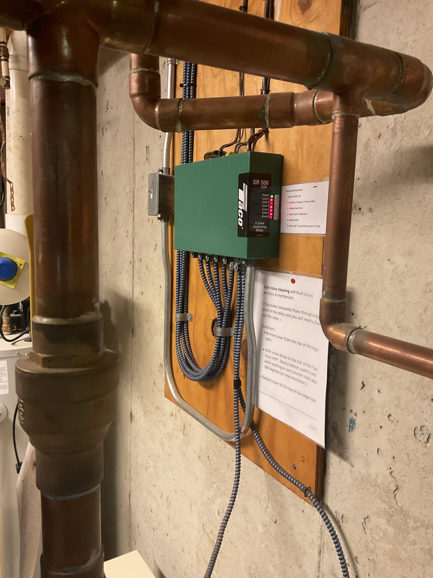 No Heat
Equipment is Crown natural gas boiler 61,000 BTU input. Standing pilot gas valve. Radiators. Dates to 2001. 
Found failed thermocouple.
Burner compartment and burners very dirty.

Replace failed thermocouple and cleaned burner compartment and burners. 

Combustion test: Pass

Boiler pressure was sitting at 14 psi. They know how to bleed radiators. It will take a few hours to get boiler temperature up to high limit setpoint.

Expansion tank is water bound. System needs new expansion tank. Provided email estimate.

Homeowner also agreed to plan. 

Considering age of boiler you may think of replacing it. Consultations for system replacements are free. 

Paid for invoice with credit card. 
