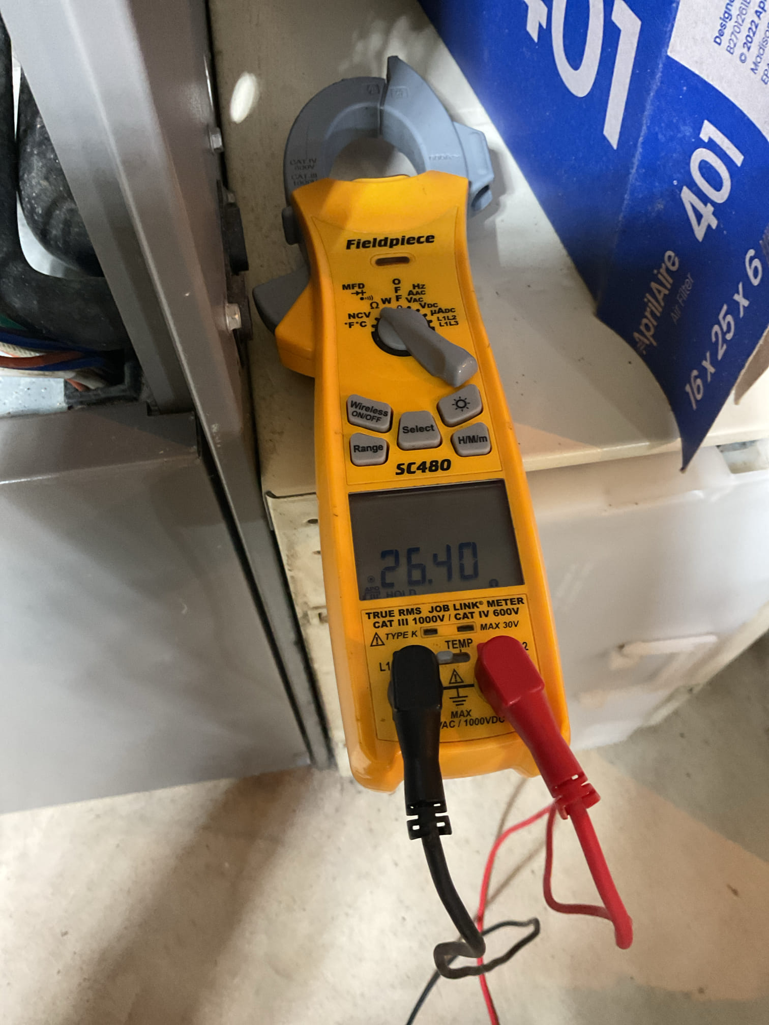 I arrived to the customers home for he they have a 20 year old Lennox furnace. Customer said furnace will try to run and then it shuts off. I inspected the furnace burners found their corroded and rusted. I performed a smoke test on the 4 burner cells , the burner cells did fail the smoke test. I then performed a combustion test on the furnace and had a high CO air was about 400ppm . By safety code I had to red tag the  system. Tony is scheduled to come out and give the customer an estimate for new furnace collected for $99 diagnostic , paid by check