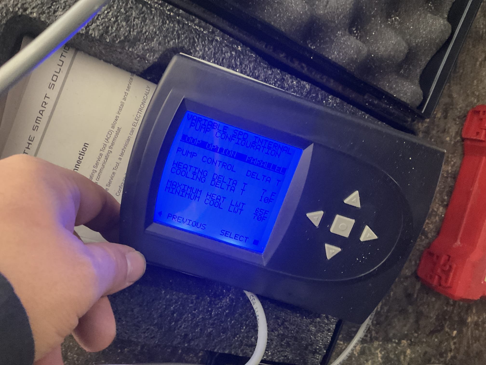 1/27/26. 
Replaced heater kit circuit board and geothermal main control board. Programmed circuit board and took photos with climate master service tool. Tested operation of the system in service mode. Geothermal is working properly at time of service. 