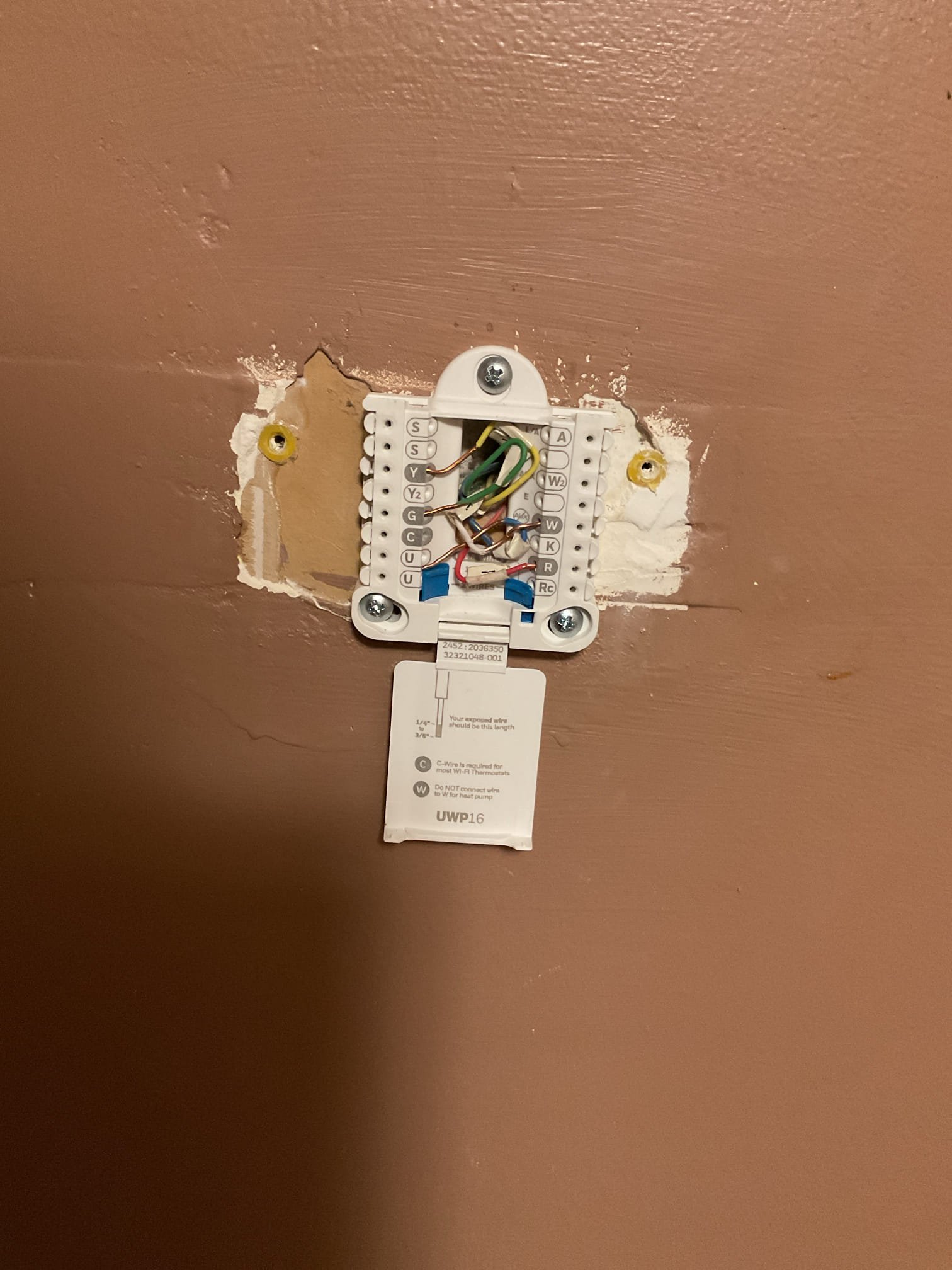 Luis 1-27-26 customer called in for issues with heater/thermostat. He replaced thermostat and unit was running non stop. I checked setting and wiring, found thermostat not set up for conventional, set thermostat to conventional and test operation, performed combustion test. I noticed heat exchanger is showing major wear and tear, inducer makes some noise from bearings, igniter tip is showing major wear. Heater is currently working, i would highly recommend getting and estimate to replace system. I did provided estimate for more critical parts. Office to follow up with customer. 