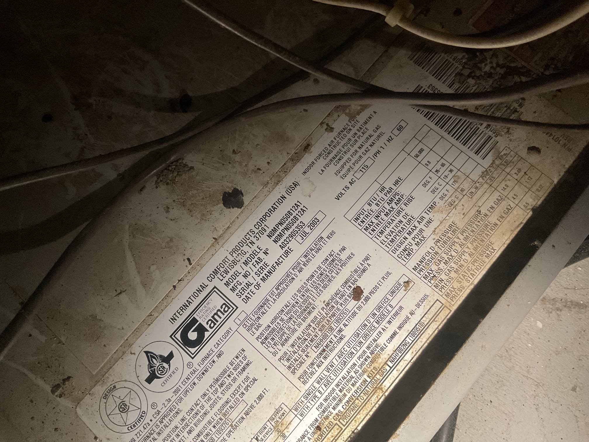 Fully assessed no heating situation. Neighbor came over and took out broken igniter. Found after powering up furnace inducer motor was also locked up can’t test anything else. Provided estimate to replace igniter and inducer motor assembly.  Highly recommended replacement of entire system.  System is down at this time. Homeowner is going to call us in the morning with their decision, 