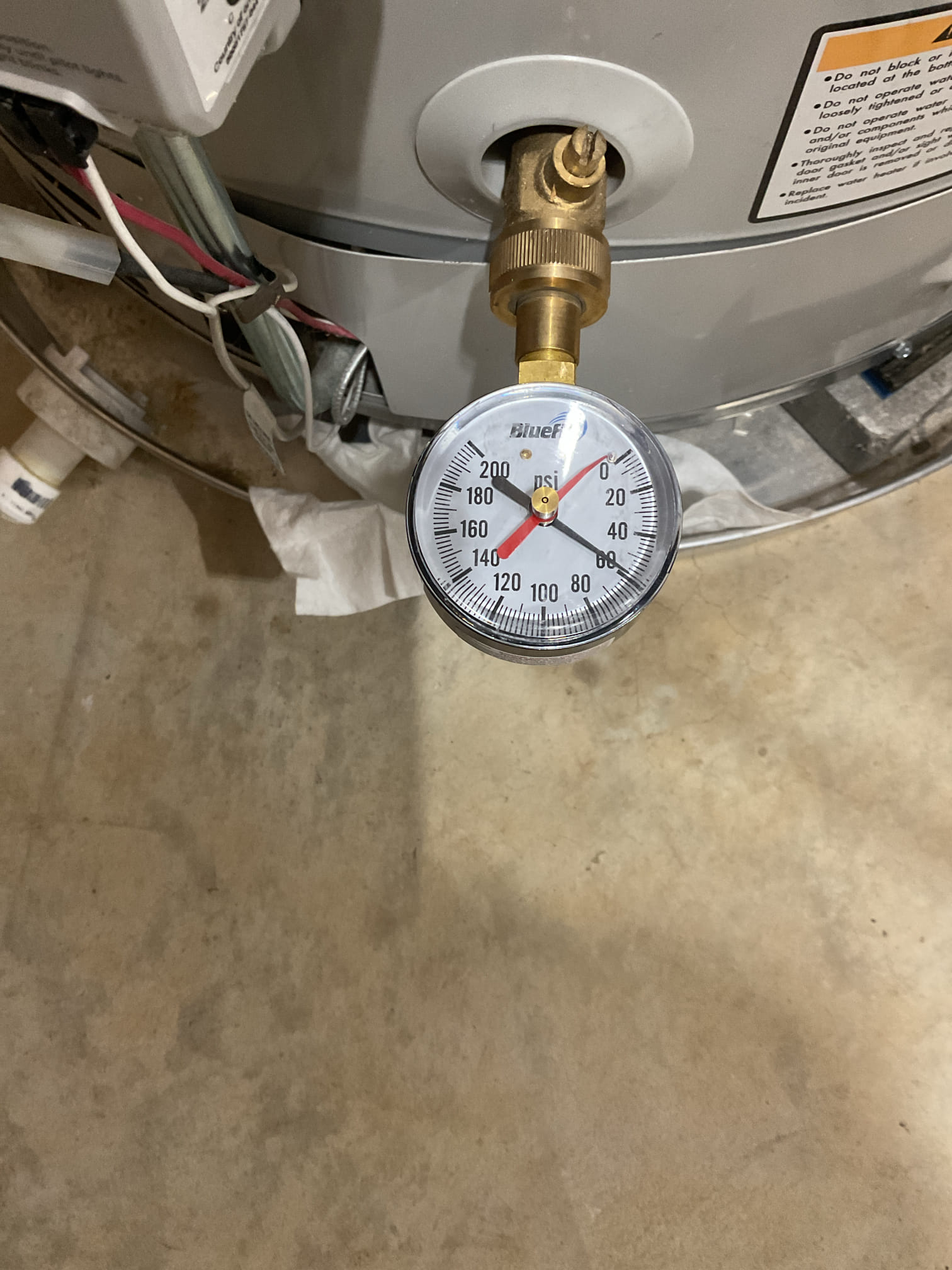 1/29/26 Dan 

I arrived to the customers home to look at his Bradford white water heater. We had put the water heater in of 2020. The  customers expansion tank has failed, it’s waterlogged. I quoted a customer for a new expansion tank. He approved the repair and also renewed his service contract . I shut the water off at the house and at the water heater. I removed the failed expansion tank and replaced with the new OEM tank. I  made sure new expansion tank pressure was set within the water heater pressure and lnspected for water leaks . I collected for tank install and system renewal contract, paid by cc. His new expansion tank has 2 yrs labor and parts warranty. 