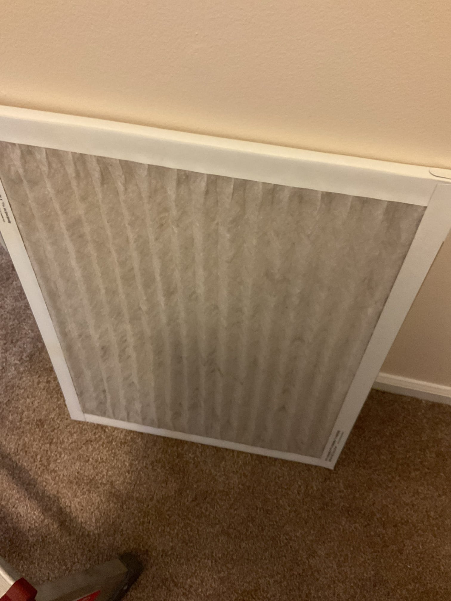 I arrived for the heat pump not heating on upper level , we had just replaced the 2 zones . The customer  has his thermostat set to 60 ° its 59° I checked my zones up in the attic not easy to get to. But there are both open. I have 85° supply and 58 return. Heat pump is fine . I tested aux heat and had 87° heat . It is 14 ° outside very cold . it’s doing everything it can . 