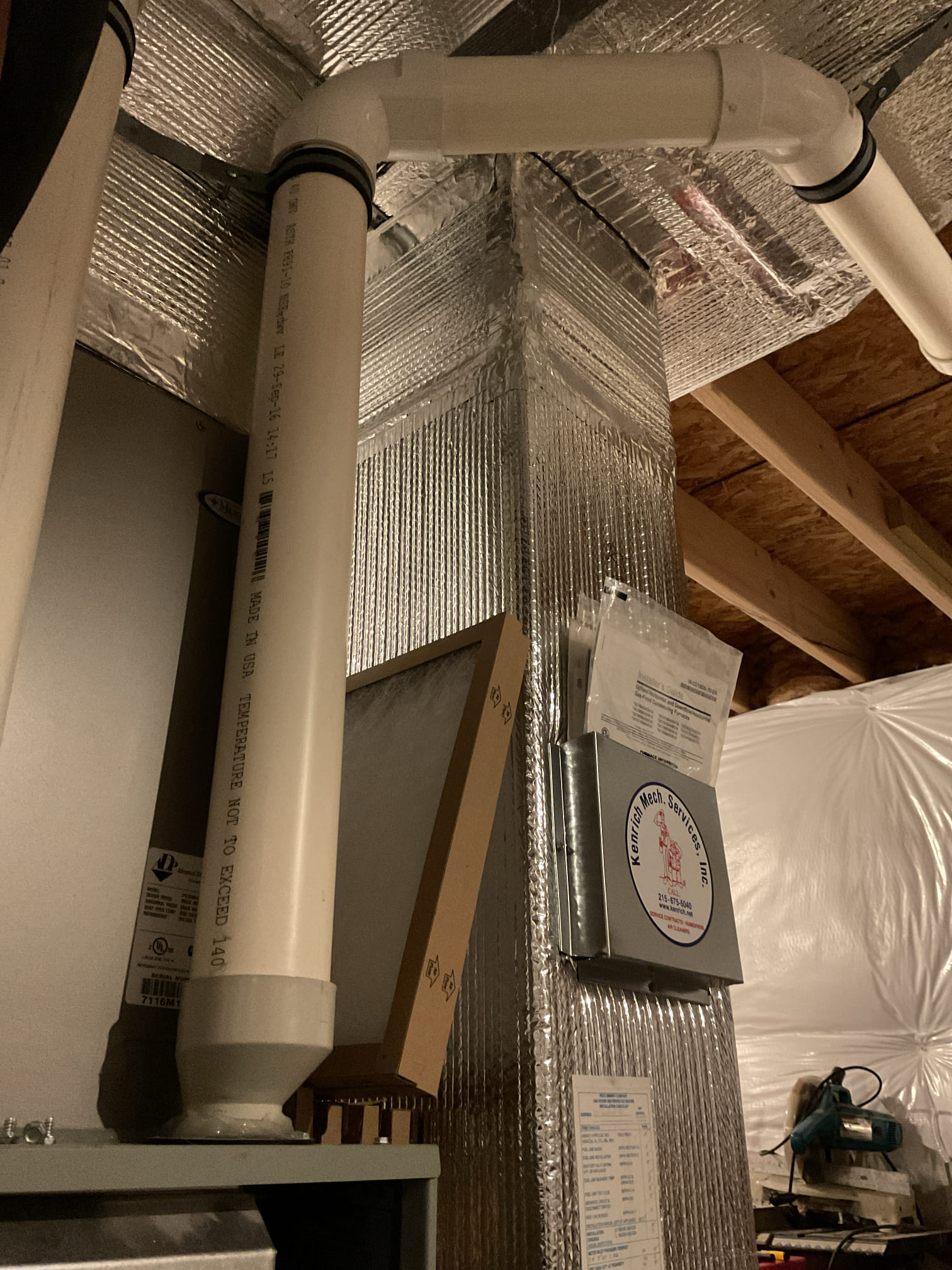 I arrived for Trane gas furnace system that was short cycling. It’s 9 yr old .  We found that there was some water slugging in the  inducer motor. I pulled the hoses from the inducer and the collector box and had some water. I removed the trap from the system and the customer had taken it upstairs to clear out. I cleared the drain hoses and ran water through them to make sure they were cleared. I put the trap back into the system, I attached my hoses and then ran water through the hoses into the trap and into the condensate pump. All the drain lines are clear. I turned the system back on in tested system operation. Inducer sounds much better. System is back up and running at this time of service I collected for my diagnostic and clearing the hoses and the trap. Collected $343.62 paid by cc 

I did leave an estimate for a service contract for them to review. 