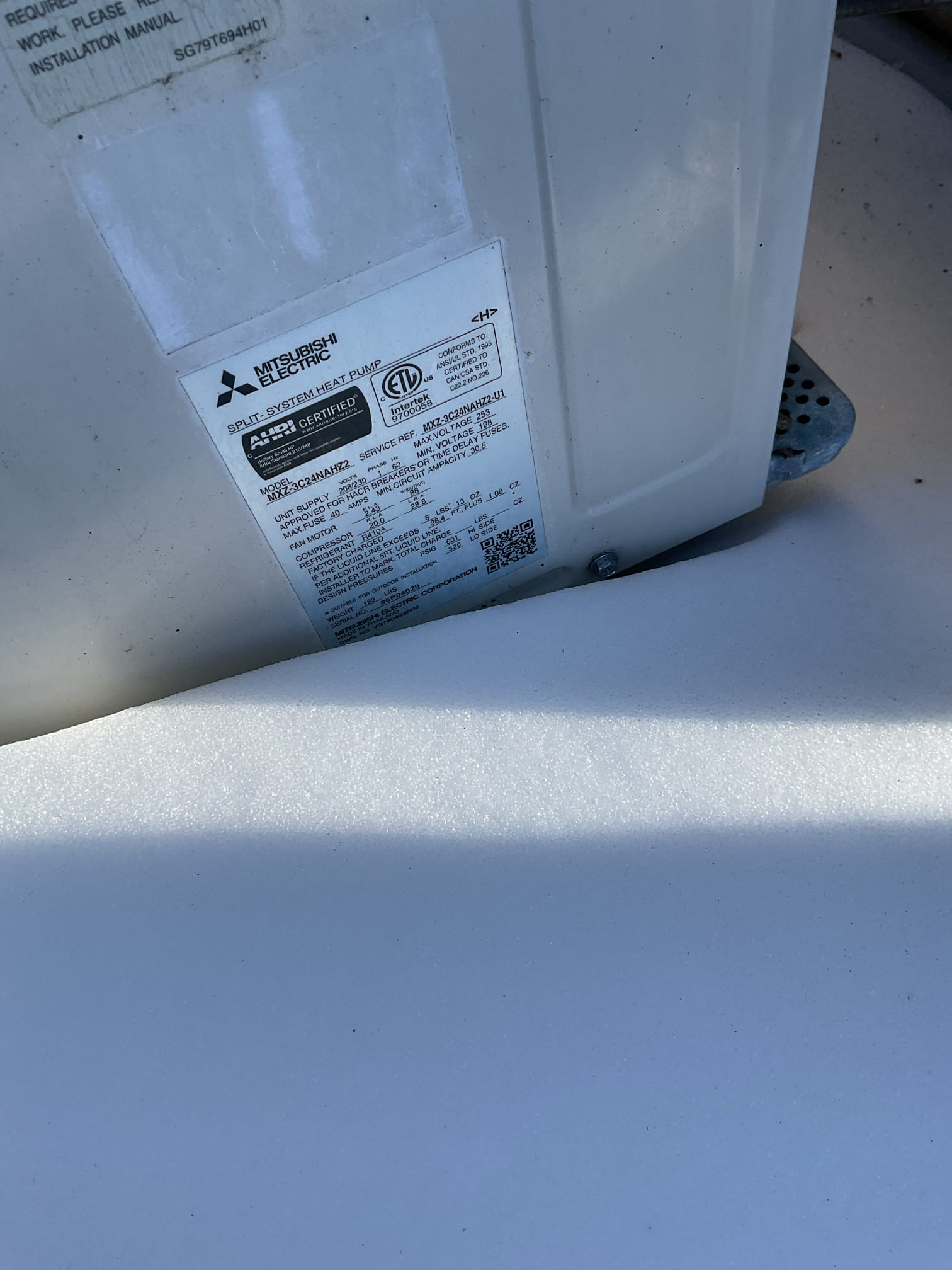 Performed precision heat tune up on (4) systems total. (1) geothermal heat pump. New healthy way super filter is clean. (1) Mitsubishi mini split with (2) indoor ceiling cassettes. Cleaned wasable filters. (1) American standard heat pump system replaced (1) 213 Aprilaire filter. And (1) Reznor hanging heater ( this is not designed for a filter). Checked all electrical connections and components. Checked temperature rise. Checked 410a refrigerant pressures and temperatures. Found no surge protection for mini split system, provided estimate, Aprilaire humidifier, and dehumidifier pads are clean. Tested capacitors. Performed combustion test on garage heater. They are still getting smoke in there home. Looked at settings on erv.  Decreased fan speed from 45% of maximum to 30%. Let them know that our office is working directly with Honeywell. Let them know to see if this makes a difference. Systems are all working at time of service. 