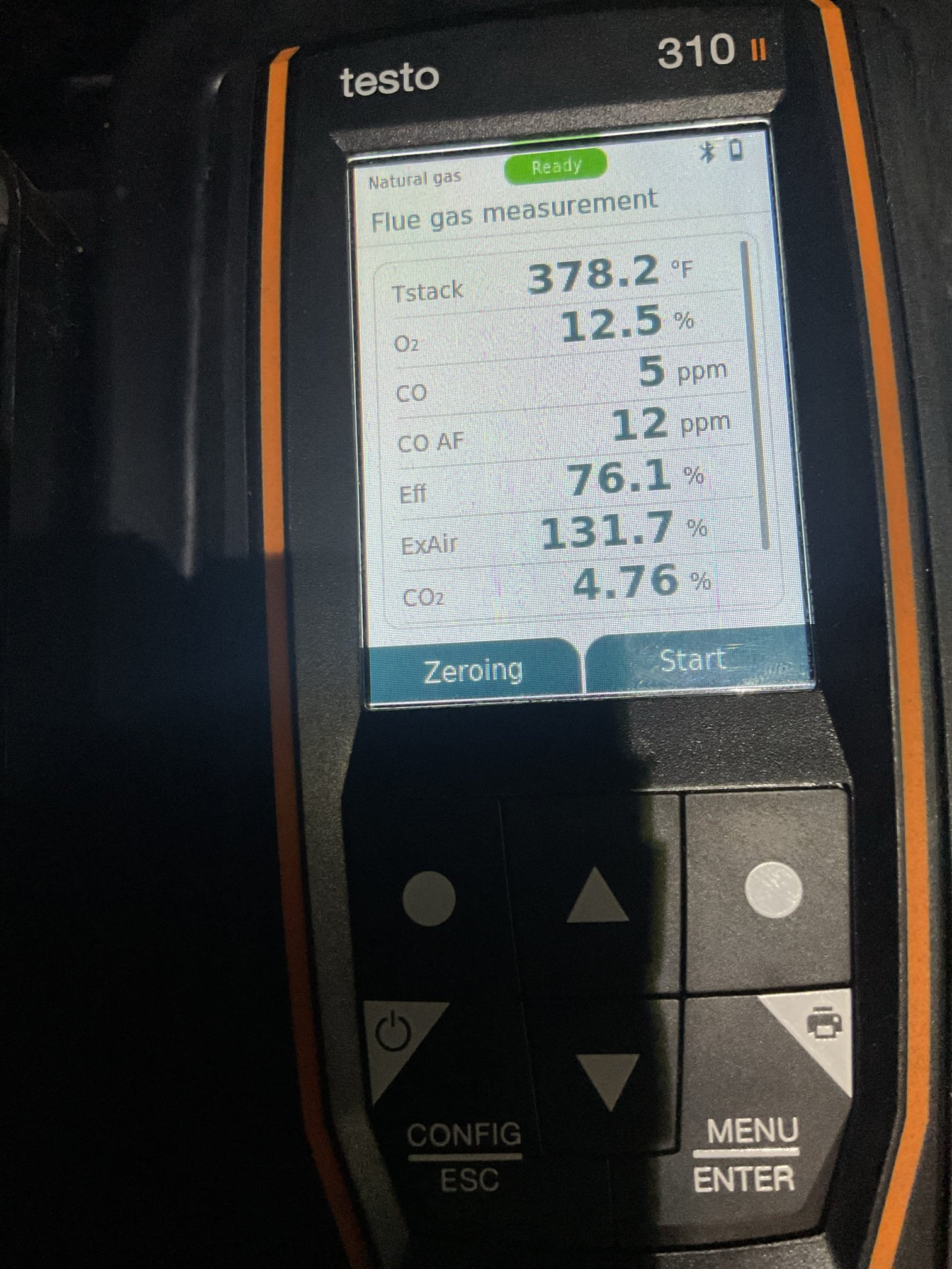 Completed heat tune up for natural gas boiler. 
2 zones. Manufacturer date 1994. So installed in mid 90s

Inspected flues and chimney
Inspected and cleaned heat exchanger, burners and burner compartment. Very little dirt or debris. 
Inspected pilot assembly. Pilot flame blue with orange tip: Good
Inspected hyrdronic components: air scoop, feed valves, expansion tank, circulator. 
Checked wiring controls and components. A surge protector can be installed at 120V feed. Provided email estimate for this. 

Also left dust with a 24x24x1 filter for air handler upcoming season. 

Combustion and draft tests: Pass

System operating well at this time. 