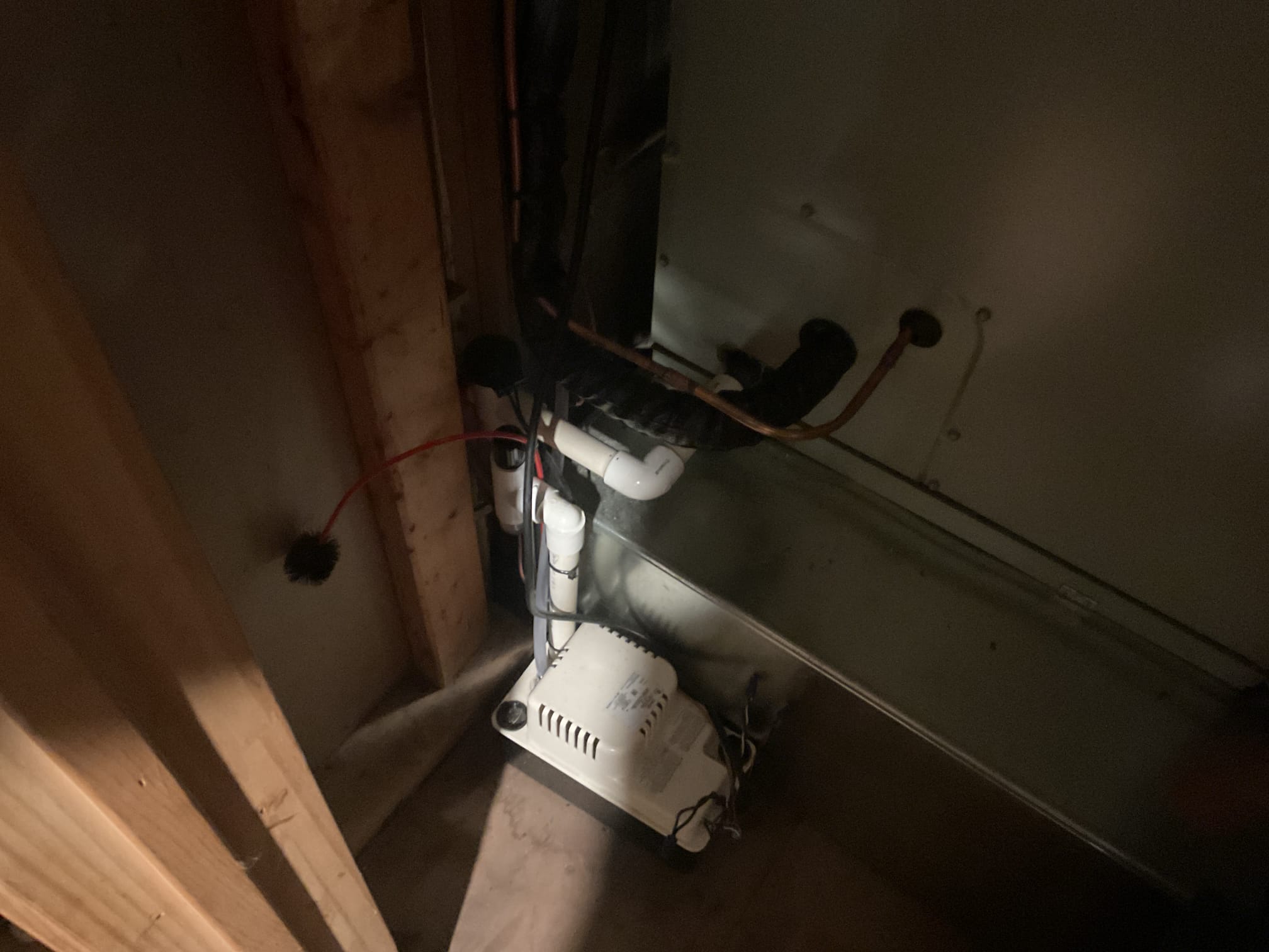 Performed precision heat tune up on 2025 heat pump system. Replaced 20x23x1 air filter. Checked all electrical connections and components. Checked temperature rise. Tested emergency heat. Checked refrigerant pressures and temperatures at indoor and outdoor unit. Heat pump system is working properly at time of service. 


2nd floor system 1993 2 ton heat pump . 
 Found only 53 psi standing r-22 pressure in the system. Heat pump was in 3 feet snow drift. Went up in attic and found blower wheel bent, blower motor locked up, condensation line broken at coil drain pan, and auxiliary pan cracked in half. Because of all these issues system is not repairable and would recommend replacement. Our office to email over replacement quote. 