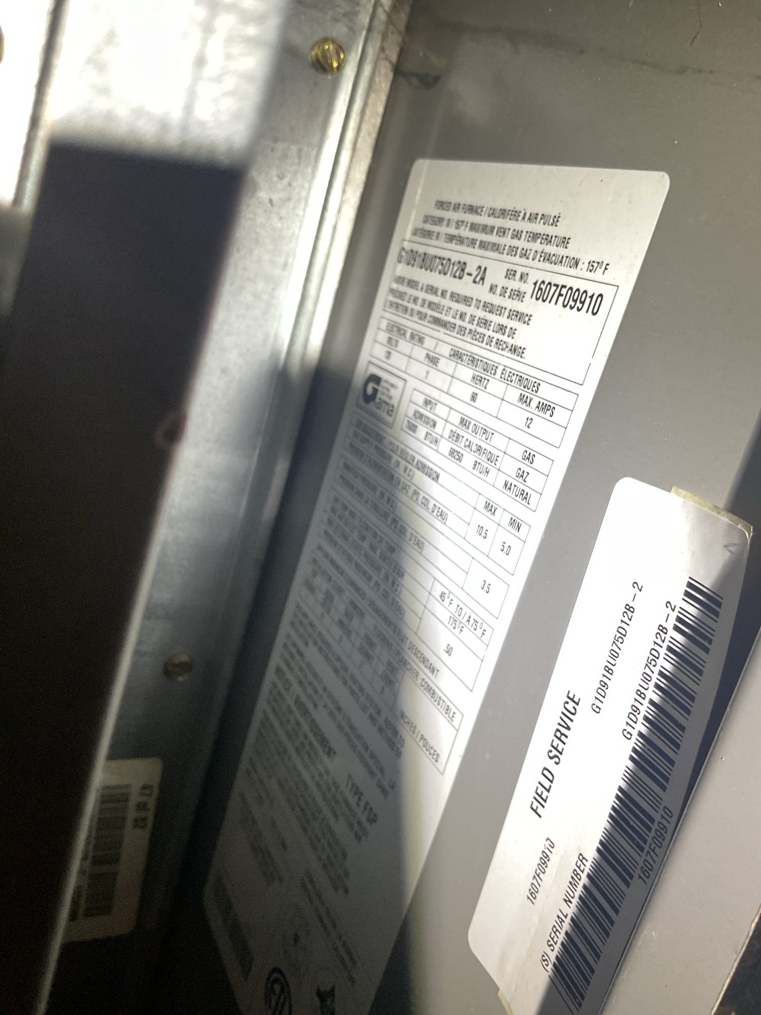 Luis 2-4-26 performed propane gas heater check up on a 90% air ease heater from 2008. Customer had no questions. I check system operation, check air delivery system, ignition and combustion removal system. There are some areas on heat exchanger that are showing a lot of stress from overheating, inducer assembly motor getting very hot after minutes of running 1.7 amps rated 1.8. Igniter is reading 90  higher than normal ohms. 
Heater is working a the time of service, average life Expectancy is about 15 years. (Over life expectancy) would recommend getting an estimate to replace system. I provided estimate to rebuild heater. Office to follow up with customer. 