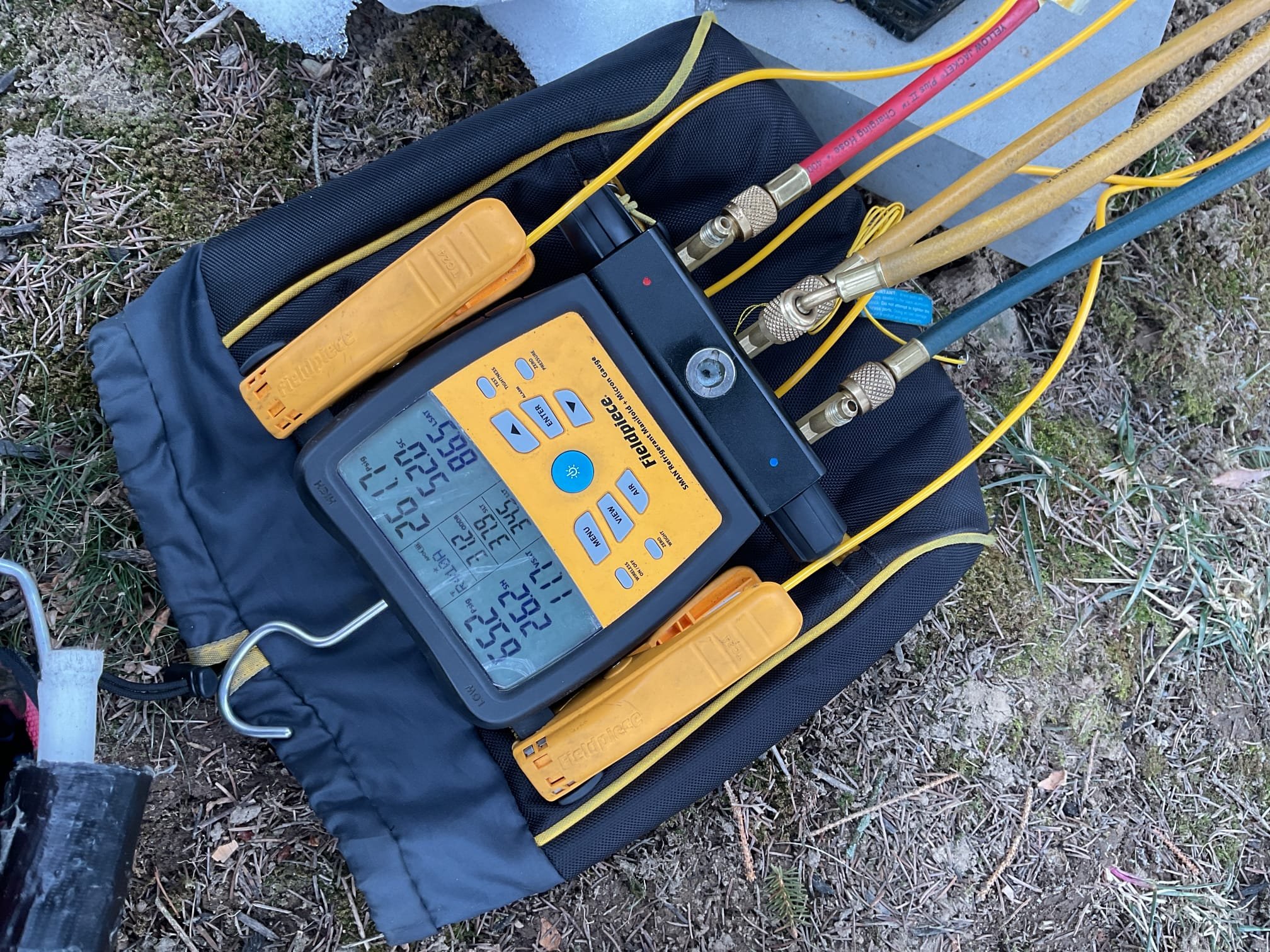 Luis 2-6-26. Customer called in for heat pump not working properly outside Keeps short cycling. I found outdoor heat on locked out on low pressure. I reset the unit unit starts and takes few seconds to go off on low pressure switch. I was able to keep the unit runout by manually closing contactor. After troubleshooting system found system has a leak and also there’s a restriction in the system. After discussing situation with customer, he wants to get an estimate to replace system. Home comfort consultant to come out tomorrow morning between 9 and 10.