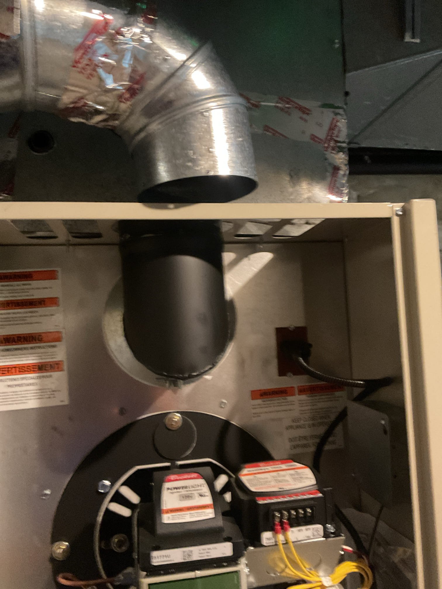 Performed oil tune up on 2025 spirt oil furnace. Replaced 16x25x1 air filter. Checked all electrical connections and components. Checked temperature rise. Vacuumed soot from heat exchanger and smoke pipe. Replaced Rf1 oil filter and .60x80a nozzle. Updated software on becket control. Also set a 30 second post purge on motor to prevent post drip. Performed combustion test. Oil furnace is working properly at time of service. 