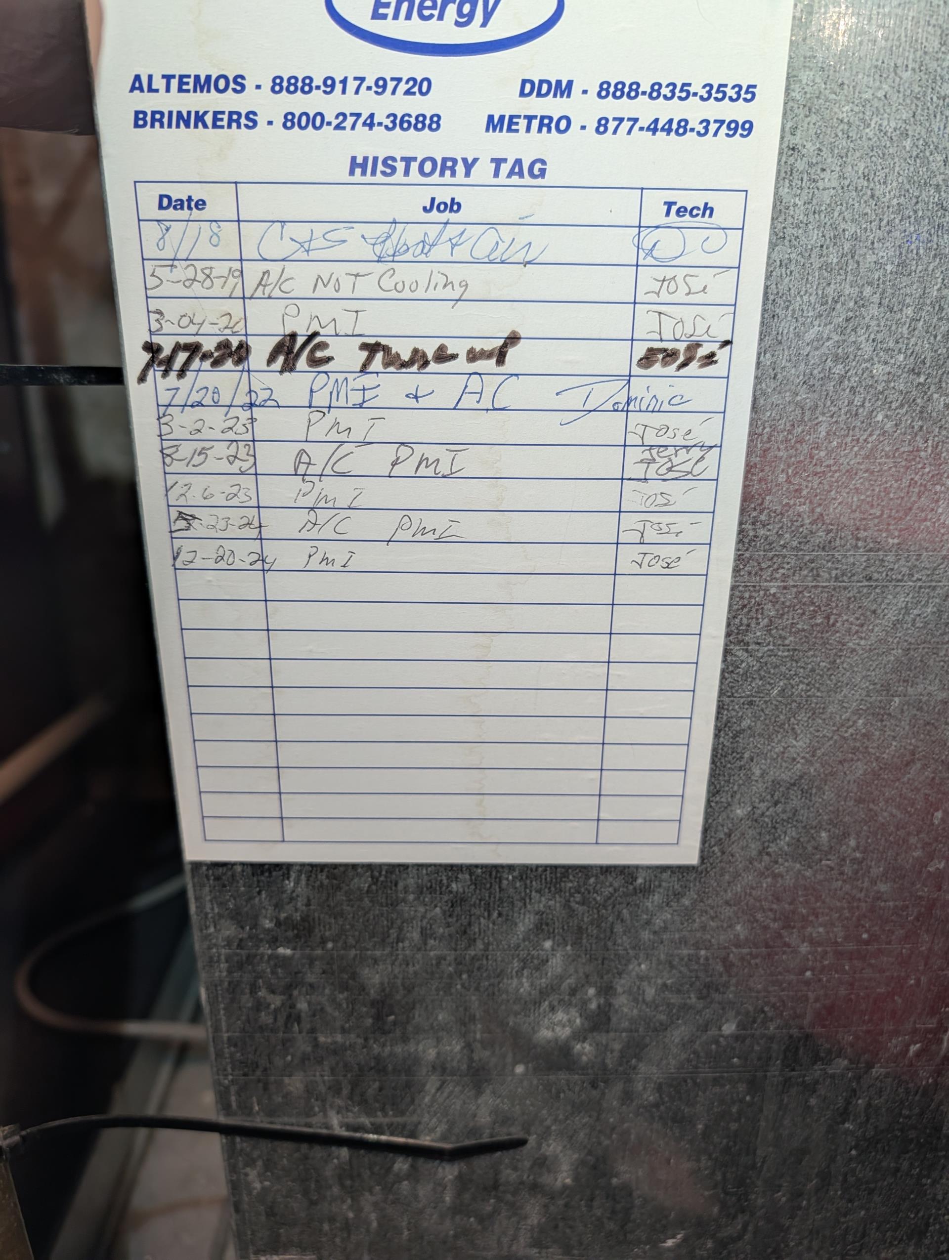 No heat: Heat pump/oil furnace hybrid. 8 years old. 
16x25x1 washable filter ok
Found Ecobee thermostat calling for heat but found 0 volts between common and “W” at control. I mentioned to them that we have experienced Ecobee lite thermostats doing this on a fairly routine basis. (Contacts not closing resulting in no heat situations). 
Thermostat contacts for heat are not closing.
Thermostat has failed. Ran oil furnace by wire nutting  W and R at wall.
Furnace ran without issue for 15 minutes.

Offered Honeywell S1200 Elite pro thermostat and plan membership. Homeowners agreed to Honeywell 1200 elite pro thermostat and plan.

Installed and configured thermostat for heat pump with oil auxiliary heat.
Aux heat lockout is 40° Balance point is 35° with a 30 minute timer and 2°F differential. Meaning the heat pump will heat the house unless it is below 35° outdoor temperature. The thermostat will use oil heat only at 40° outdoor temperature or below. Between 35° and 40° the thermostat will 