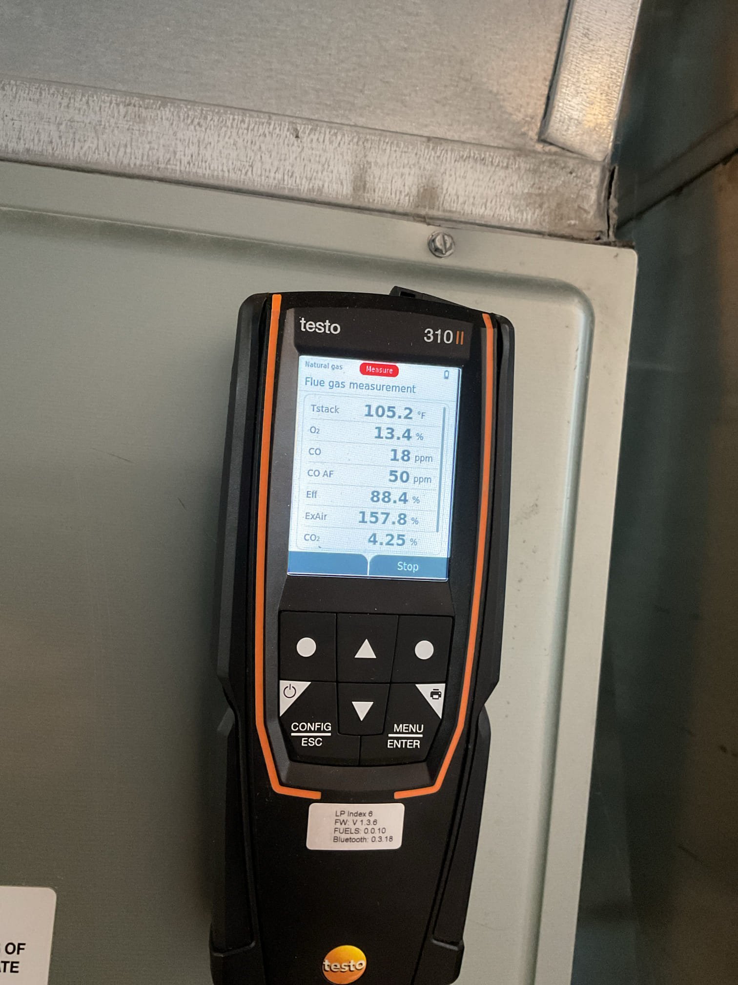 Luis 2-10-26 performed gas heat tune on 2011 Ruud gas heater 90%. Check all electrical low and high ok. Replace customer supplied 413 filter. Check ignition components, air delivery motor and wheel, inspect combustion removal system. Performed combustion test ok. Temperature rise ok. I noticed burners and sensor had some rust. I cleaned them as much as possible. Heat exchanger is showing wear. Unit is 15 years old. I provided estimate to replace burners, sensor and igniter, Would recommend getting an estimate for replacement of system. Unit is over life expectancy, all parts are original to system, system is operating properly at the time of service. 