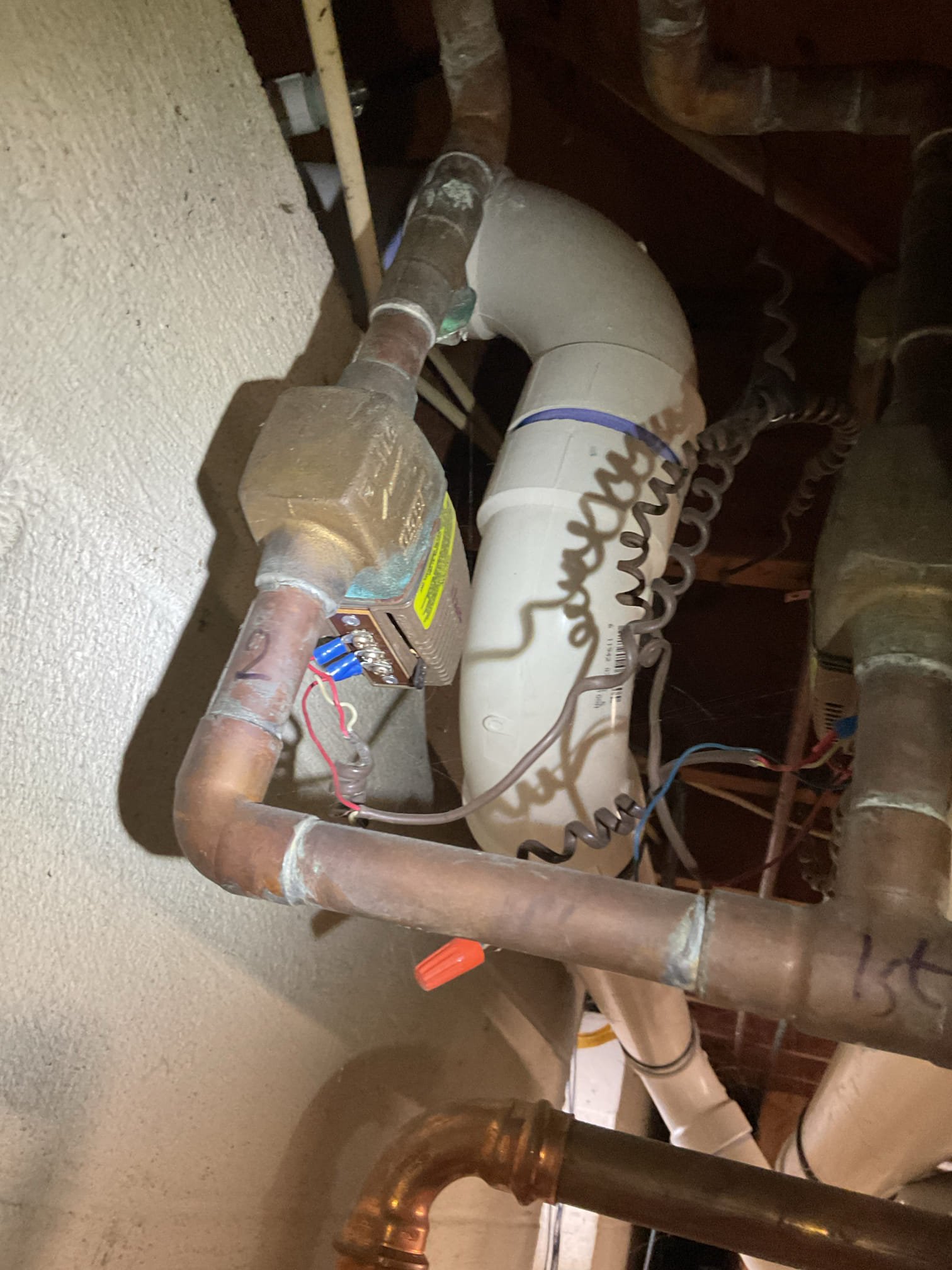 Luis 2-11-26 performed gas  boiler tune up. Weil McLain 90% from 2018.
Check the wiring connections and the voltages. Checked warwe pressure temperature gauge, inspected for any water leaks. Inspected the heat exchanger and inspected the system igniter. Cleared the water trap and tested and inspected the condensate pump. I tested the unit for combustion and checked both (first and second) zones supply and return . Everything is working fine at this time. Igniter is 8 year old. I provided estimate to replace igniter.  Condensation drain gos outside with 3/4 pvc. 

On mini split ducted second floor replaced air filter 20x25x1. Check all electrical and piping ok for wall hung head clean filters and inspect coils. Check temperature supply from both units ok 110/70 check outdoor piping and electrical ok clean unit and cleared snow from unit. System is working properly at the time of service. 