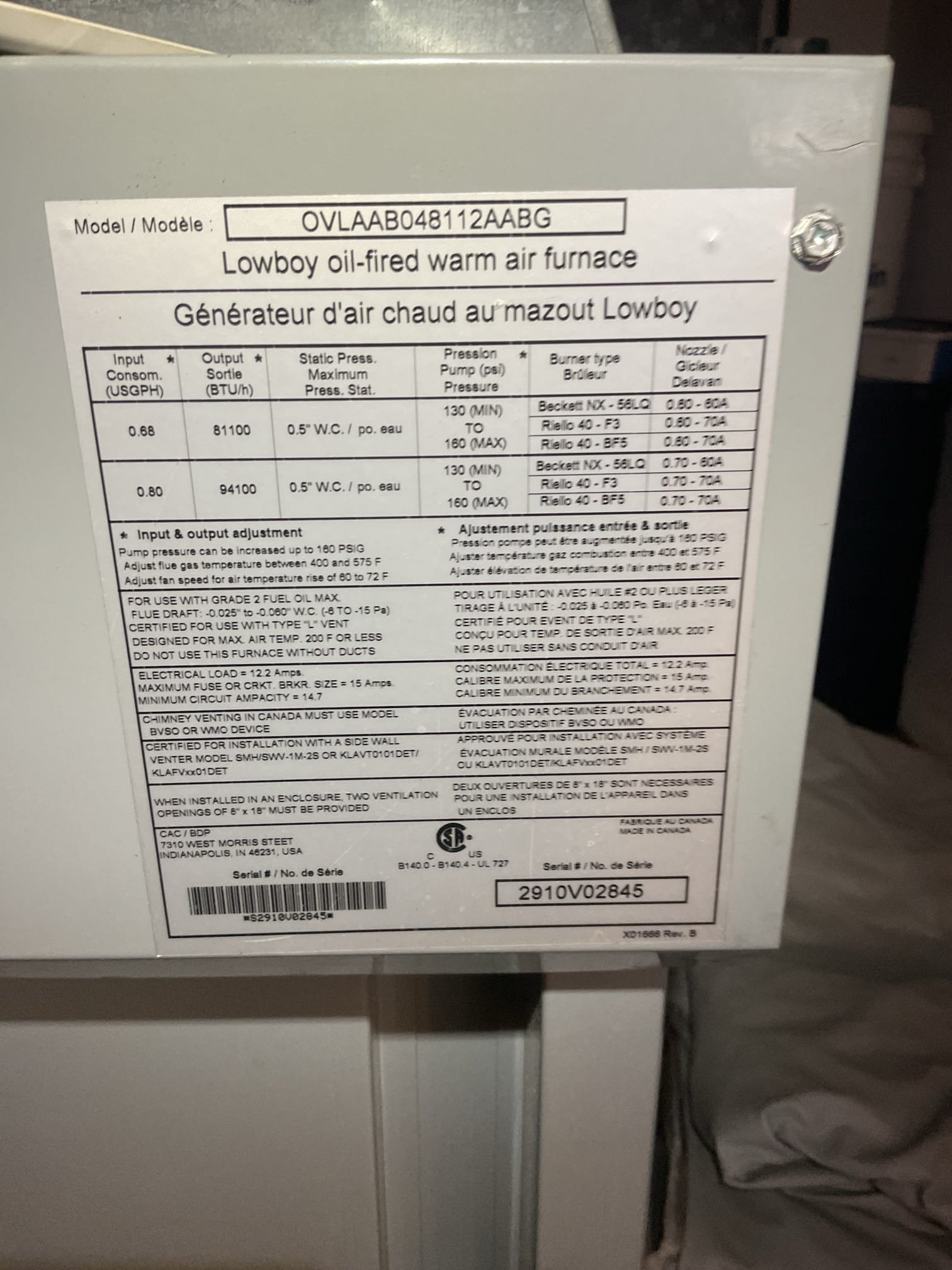 No heat 
Ultimately found open flue gas manual reset high limit.
Cleared chimney and inspected no serious obstructions. 
Recommend having a chimney contractor install a liner.

Thermostat outdoor temperature input is 93°. Very inaccurate. Left estimate for WiFi thermostat. Will require an equipment interface because only 2 wires are available at wall behind thermostat. 

Condensate pump and vinyl tubing in very bad condition provided email estimate to replace. 

Equipment dates to 2010 this is considered beyond replacement age for the heat pump. Recommend consultation for new system. 

Left emailed estimate for AC+Gas Heat Plan membership. 

Billed for diagnostic fee and clearing chimney. 

System operating well at this time