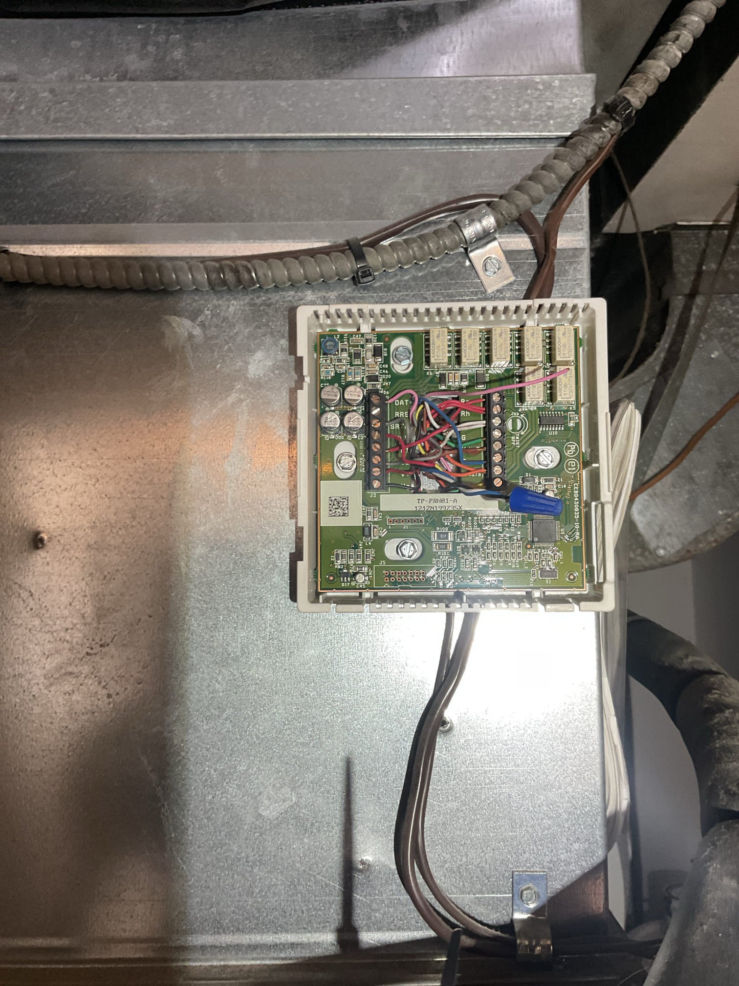 No heat 
Ultimately found open flue gas manual reset high limit.
Cleared chimney and inspected no serious obstructions. 
Recommend having a chimney contractor install a liner.

Thermostat outdoor temperature input is 93°. Very inaccurate. Left estimate for WiFi thermostat. Will require an equipment interface because only 2 wires are available at wall behind thermostat. 

Condensate pump and vinyl tubing in very bad condition provided email estimate to replace. 

Equipment dates to 2010 this is considered beyond replacement age for the heat pump. Recommend consultation for new system. 

Left emailed estimate for AC+Gas Heat Plan membership. 

Billed for diagnostic fee and clearing chimney. 

System operating well at this time