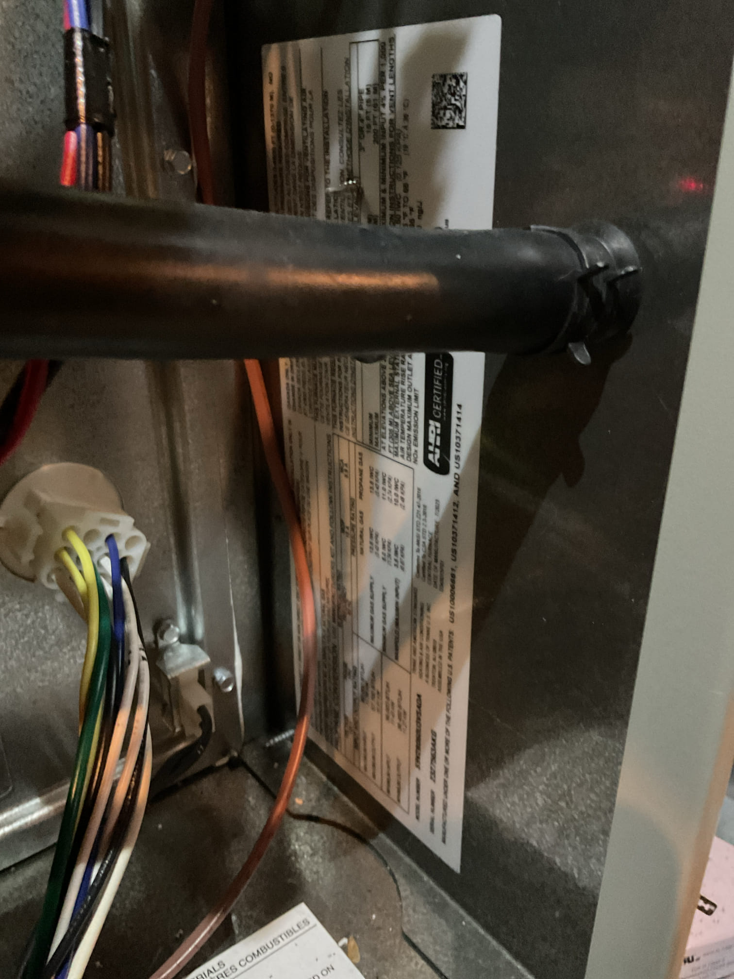 I Arrived to the customers home for a heat pump check up on a 2 yr old system . I checked all electrical connections and voltages . I checked the air filter and found good , filter size is a 413 Inspected the indoor coil and tested electric heat package. Took temp splits for the electric heat and blower motor amperage draws. I looked at the outdoor heat pump and tested for an outdoor btu output. Inspected the outdoor components and unit pressures. Everything is working fine at this time of service. 

I collected for $89.00 one time heat check up . I did leave a few electric water heater options for the customer to review. 