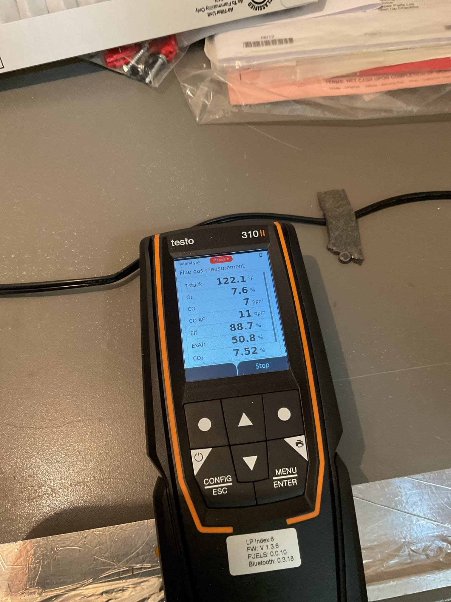 Luis 2-17-26 performed gas heat tune up on 14 year old Lennox gas heater located on scone floor closet. Check system operation check electrical low and high, replace air filter. Clean ignition system, check air delivery system, and combustion removal. I noticed lot of wear on ignition components, igniter and sensor. I provided estimate to replace parts. I would also recommend getting an estimate, home comfort consultant to come out tomorrow at 3 pm. 