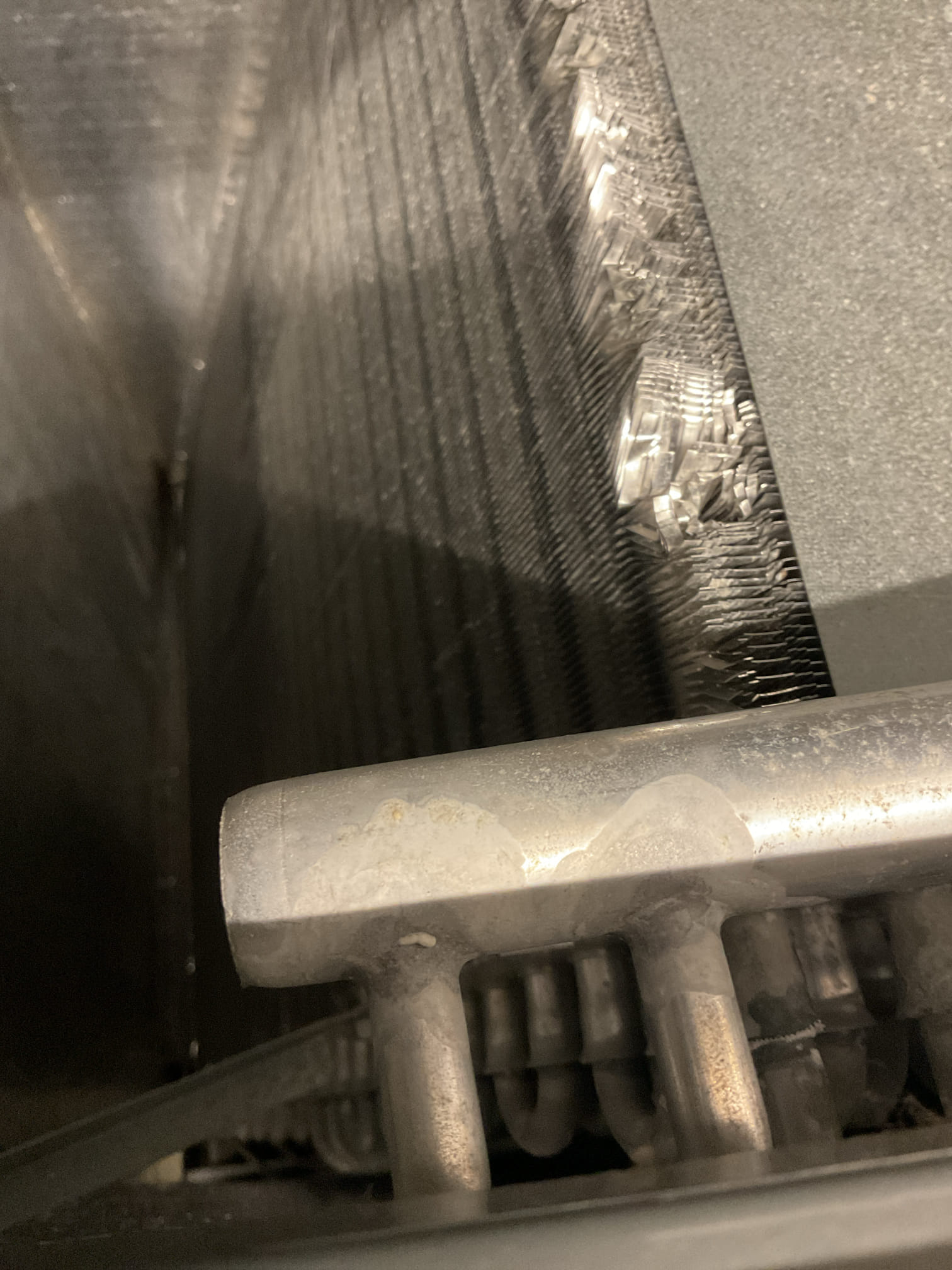 Arrived to the holiday inn express  for 2 heat pump check ups on a 3 yr old Amana heat pump system and a luxaire 14 yr old system . I checked all electrical connections and voltages . I checked the air filter and replaced , filter sizes are 20x22x1 and 16x20x1 .  Inspected the indoor coil and tested electric heat packages on both systems. Took temp splits for the electric heat and amperage draws. I looked at the outdoor heat pumps and tested for an outdoor btu outputs. Inspected the outdoor components and unit pressures on both systems. Everything is working fine with the Amana system , but the luxaire it’s very low on charge and the compressor doesn’t sound good. It’s 14 yrs old it’s past its life expectancy and should be replaced. Recommend an estimate to be completed. It is working with aux heat . 
