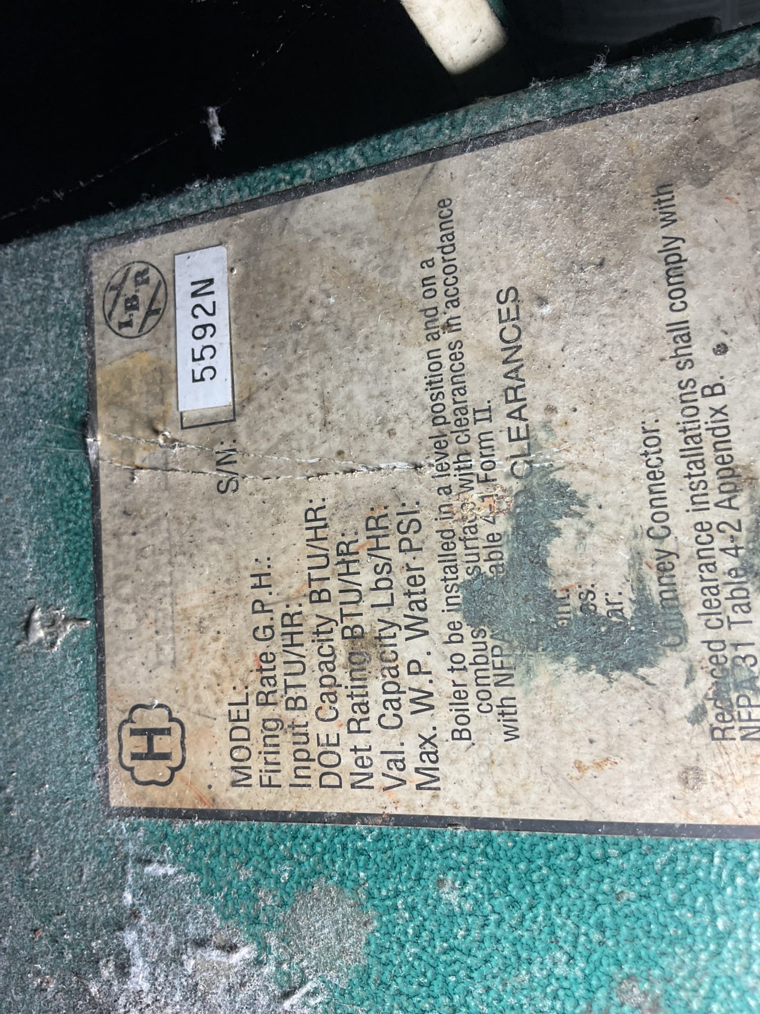Fully assessed no heating situation on roughly 20 year old Columbia oil boiler. Found furnace pretty dirty inside heat exchanger. Found that after testing ignition transformer it had a very weak spark. Also found electrodes tips completely burnt off with a very large gap. Provided estimate to get boiler back up and running. Homeowner has a heat pump system and also electric baseboard in some rooms. Also boiler is definitely at replacement age would recommend getting a replacement quote. Homeowner will call us back with his decision. 