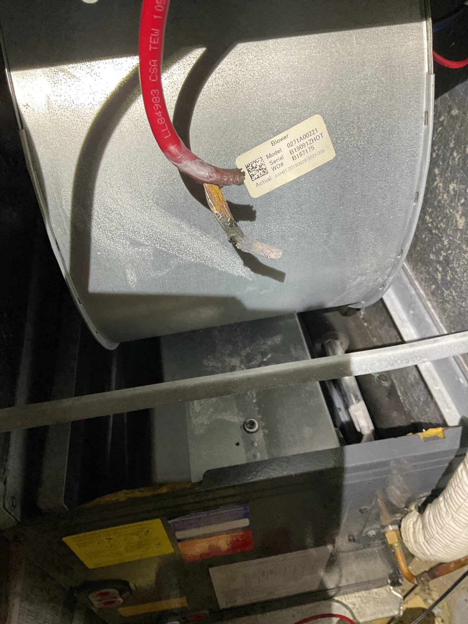 I arrived for no heat on a heat pump system. Thermostat was calling for heat. It was 51 in the house. Nothing was running downstairs or outside. I found my heater contactor has failed. The system is six years old. The contactor is covered under the manufacturer warranty, but did quote out for labor warranty to the customer. She saved roughly over $300.00 . The customer approved the repair. Remove the failed heater contactor, and replaced with the new OEM contactor tested each portion of the system for operation. Everything is back up or running at this time of service.