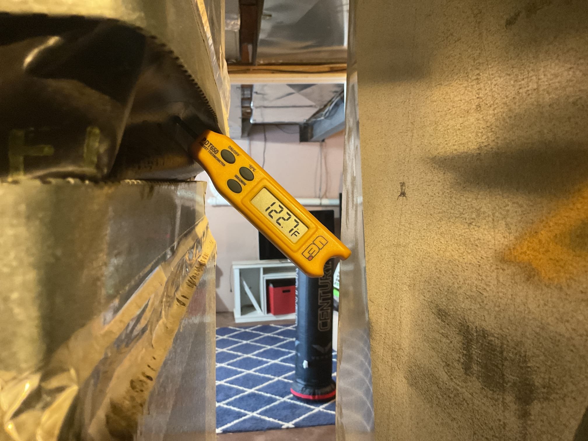 Performed tune up on 1992 trane gas furnace. Replaced 16x25x1 air filter. Checked all electrical connections and components. Cleaned flame sensor. Checked resistance of hsi. Scoped heat exchanger with camera and found unfortunately heat exchanger is cracked. Also burners are rusted and entire furnace cabinet is covered in rust. Only real option is to replace the furnace. Homeowner is moving in 6 weeks out of home . Called our office to send ver some replacement options. Homeowner is talking to the realtor then will call in tomorrow. They currently have no heat shut off gas and power.