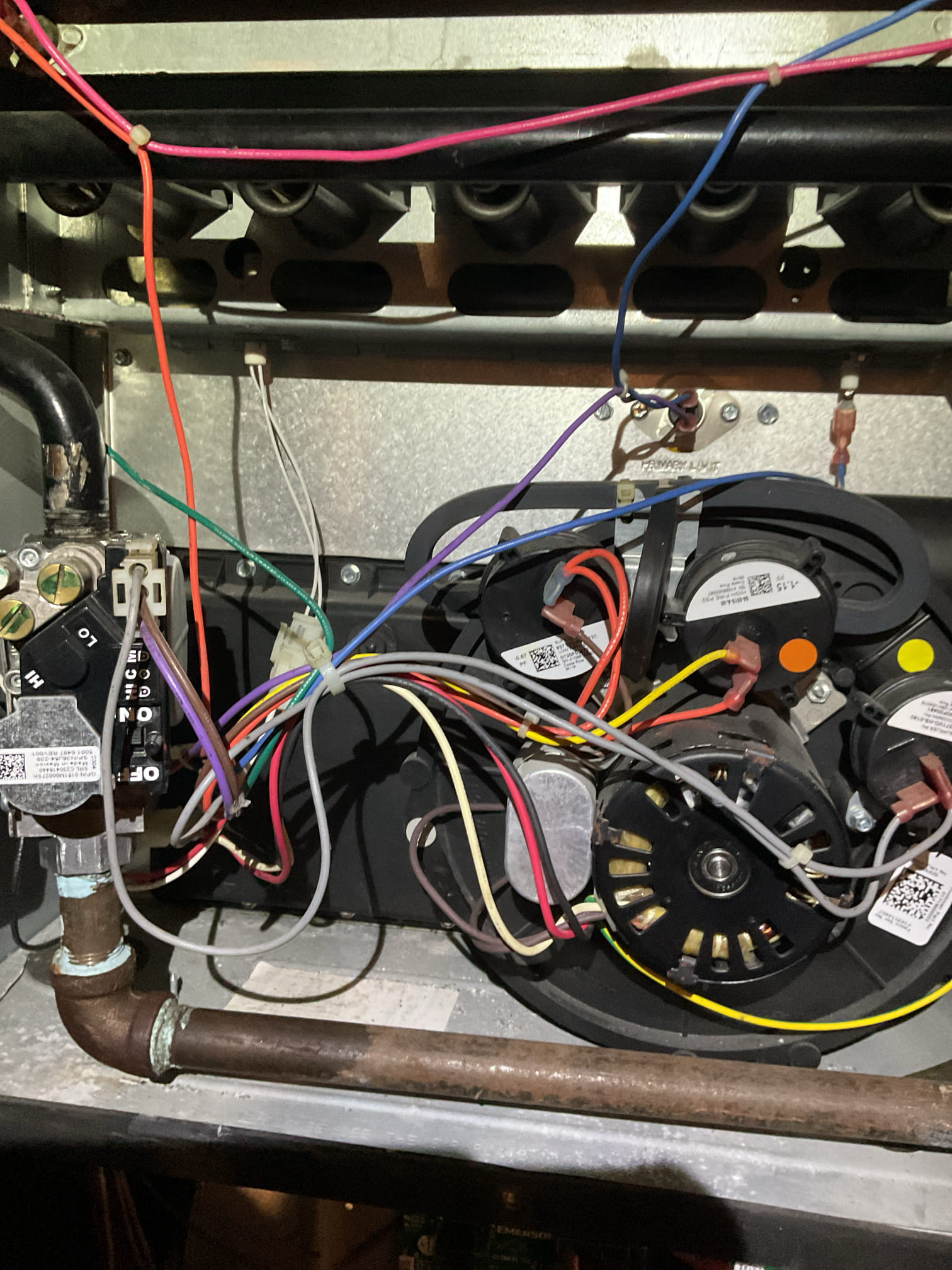 I arrived to the customers home to service their 9 yr old Amana 95% gas furnace system. 
I started with checking the air filter and replaced , the filter size is 16x25x1. I checked all my electrical connections and voltages. I inspected and tested the  burners , flame sensor and the igniter. I water tested all tubing and hoses. I inspected the exhaust and fresh air pipe for restrictions and bellies. I inspected the inducer and the blower motor operation. I checked and tested for combustion and took temp rise splits at the return and the supply. Everything is running fine . 

Collected for $189.00 renewal service contract , paid by cc. 