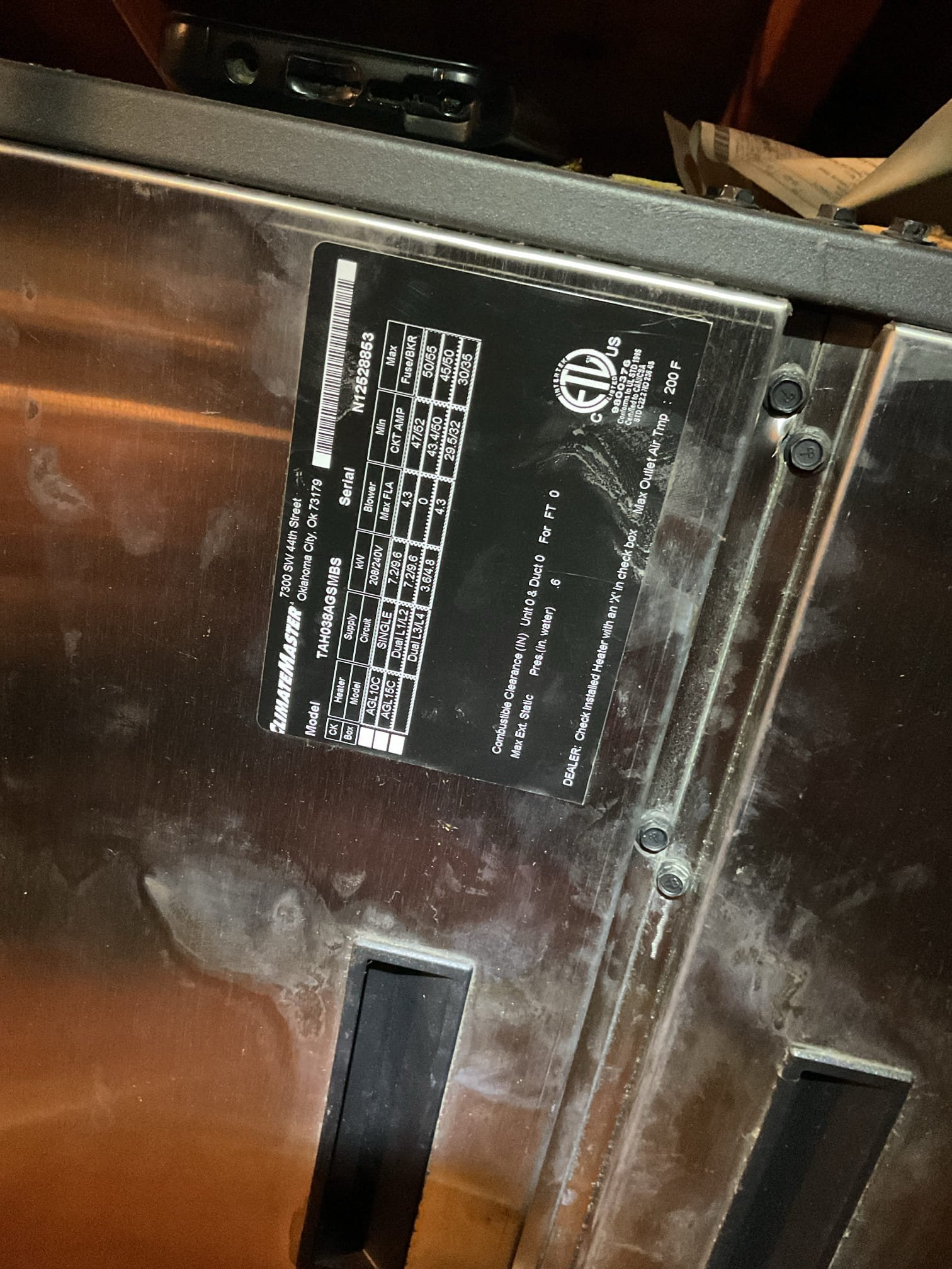 Luis 2-18-26 performed geothermal check up for split second floor system only. System is 16 years old, I check attic air handler all electrical airflow supply and return air temps 23 degree split regular heat mode. I check compressor side in basement, water pressure and Temperature for in and out. Good numbers. Check amp draw and voltage on compressor ok. Cycle heat pump. I could not test back up heat, there an issue with wiring or electrical components, i did some troubleshooting during tune up, this time is not sufficient to determine the issue. I provided estimate for advanced diagnostics, customer declined troubleshooting he would call when he has an issue. Heat pump is working properly at the time of service, I would recommend getting an estimate to replace system. I also emailed estimate for recommendations regards water protection, surge protection and electrical safety disconnect for attic unit. Office to follow with customer regards home comfort consultation for attic system. 