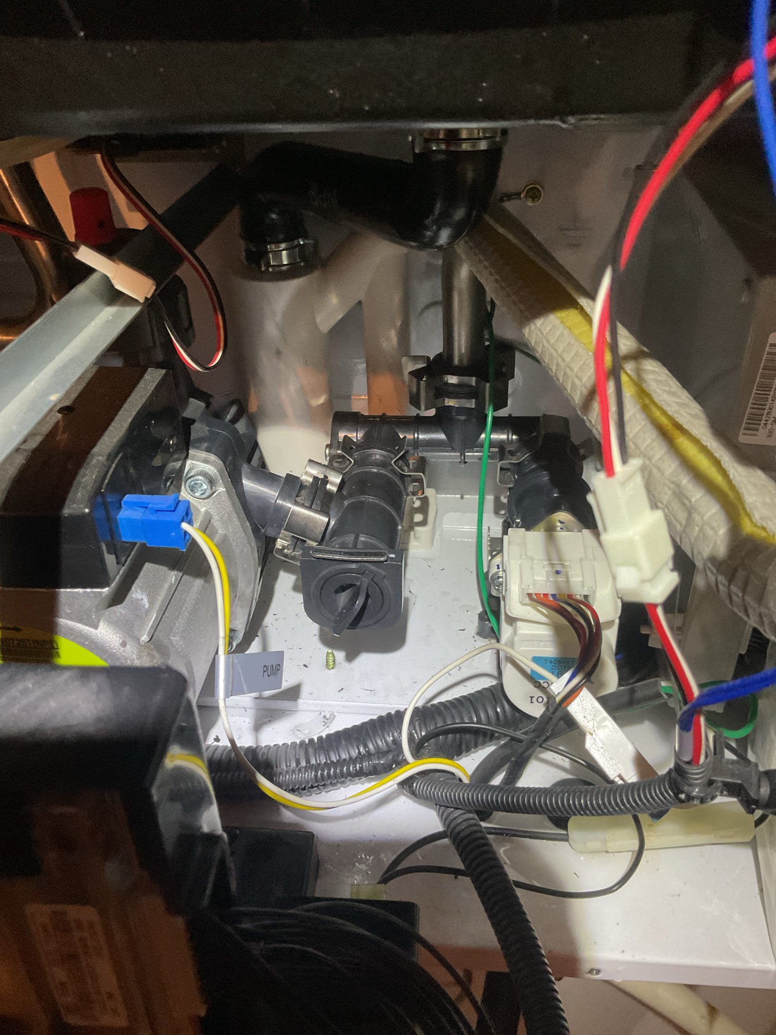 Luis 2-17-26 Flush tankless hot water heater with descaler solution test system operation ok. After minutes of running, hot water temperature dropped. I called tech support for troubleshooting, found check valve components not working properly, provided estimate to replace check valve. 
2-18-26 Replacement of check valve for water heater, test operation check all hot water faucets test operation for 30 minutes ok water heater is working properly 120 F.  