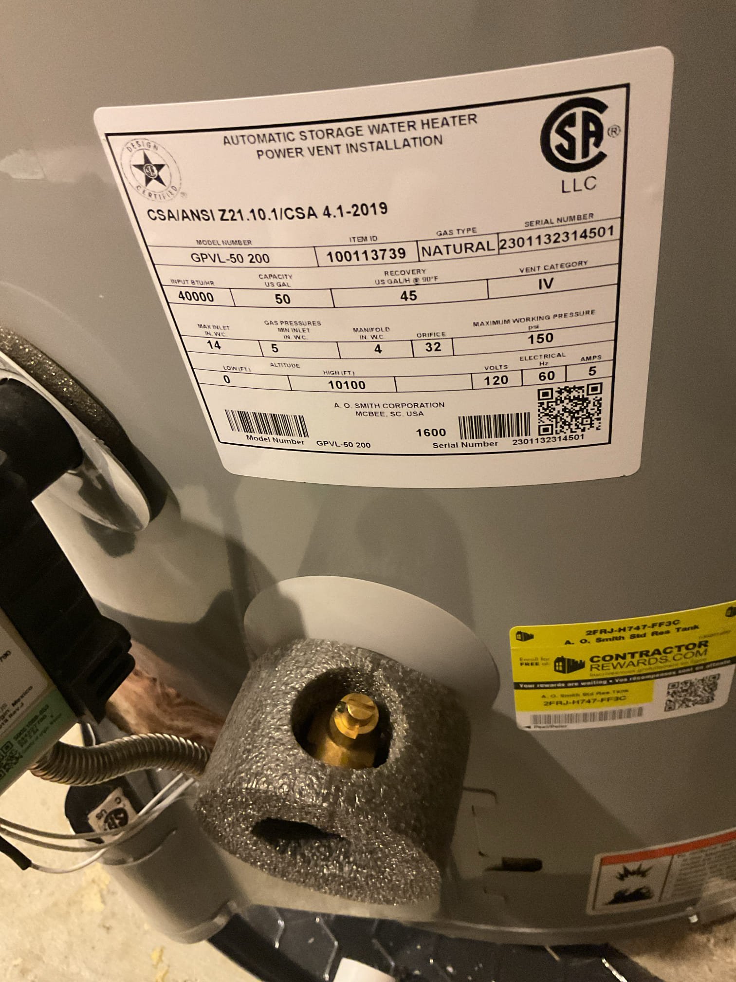 Luis 2-20-26 performed gas heat tune up on trane 96% gas heater, heater is from 2017. Test operation, inspect and clean ignition system, check air delivery blower, clean pressure switch tubes from combustion removal system. Performed combustion test check biz filter 16x25x4 ok. During today’s visit I noticed some items they will need attention soon. Burners are corroded, it takes two trials to ignite, drain does not have any trap, I provided estimate for repairs and recommendations to extend life of unit and maintain efficiency. 