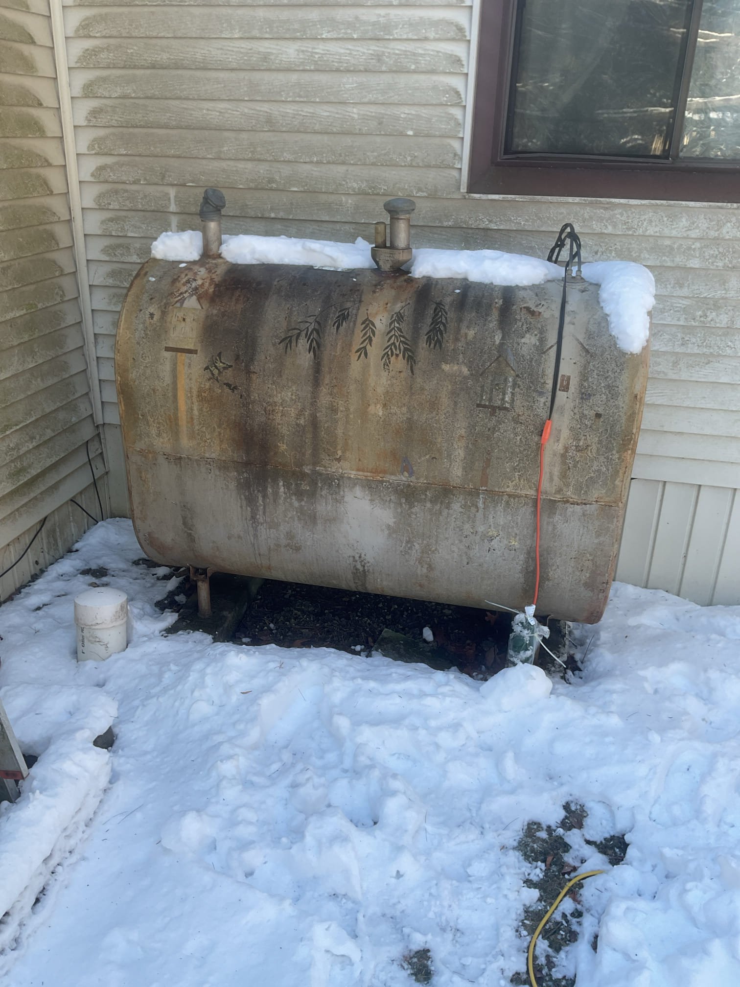 Luis 2-24-26 performed oil heater Mobile home style, heater is around 30 years old. Check heater operation, clean blower assembly, inspect all electrical low and high ok. Change pump strainer, inspect burner assembly, motor, transformer pump and motor, check oil flow, perform combo test ok. During today’s visit I found some parts running below standards and showing major wear. Cad cell bad shape, blower motor cap reading 4.1 rated at 5. Blower motor is leaking oil, transformer springs have major wear. I provided estimate to replace all these parts. I would recommend getting an estimate to replace system. Office to follow up with customer. 