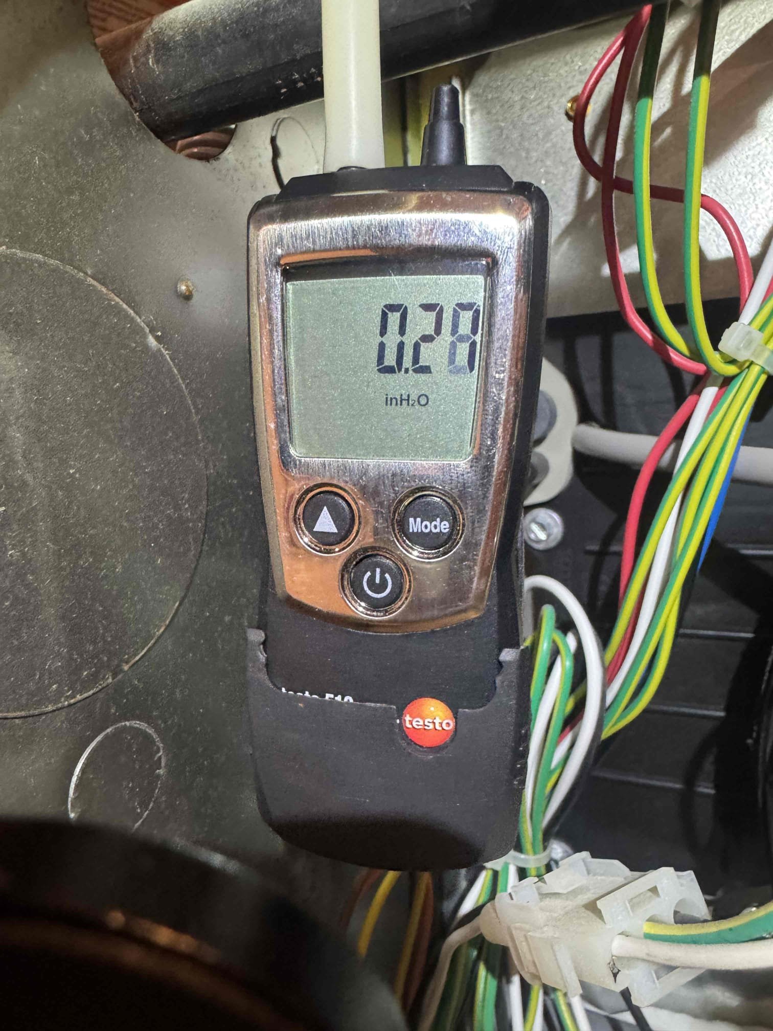 2/20/26 Conner: performed heat tune up on 3 year old Carrier 90% gas furnace located in basement. 
- checked electrical systems, components and connections. Circuit board has an internal short from R to ground. Board covered under warranty. 
- checked ignition system and cleaned flame sensor. Found no issues. 
- checked air delivery system and changed 16x25x1 filter. No issues. 
- checked combustion gas removal system and found condensate trap leaking water. Part covered under warranty. 
- performed combustion analysis and found flue gases at acceptable levels. 

Will return to replace circuit board and condensate trap under parts warranty. Add surge protector to circuit board at return visit. 

System is still operational but needs repair to return to 100% normal function. 

Customer signed on to service membership at time of visit. Credit heating tune up for today’s maintenance. 

2-24-26 Luis return visit to replace control board, drain trap and gaskets. Also installation of surge p