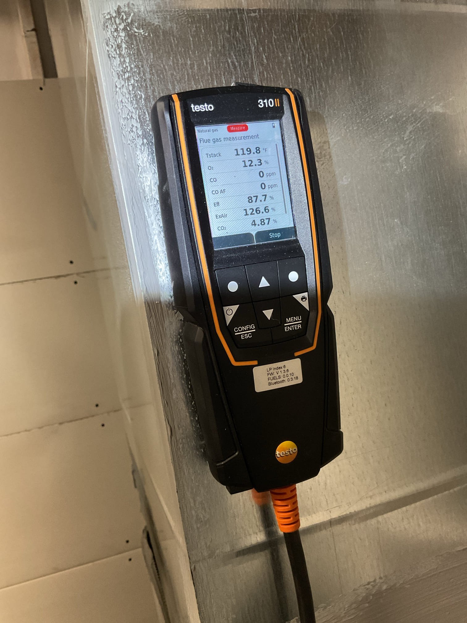 Luis 2-24-26 performed gas heat inspection on 2017 Goodman gas heater, 90%. Check all electrical low and high replaced air filter, test air delivery system, insect ignition system and combustion removal. During today’s visit I noticed some of the internal parts, and ignition are showing major wear. I took photos of heat exchanger, gas valve reading lower resistance than normal. Performed combustion test and check supply/return temperature. I also provided estimate to replace expansion tanks for water heaters. Currently both of them are not holding air anymore. 