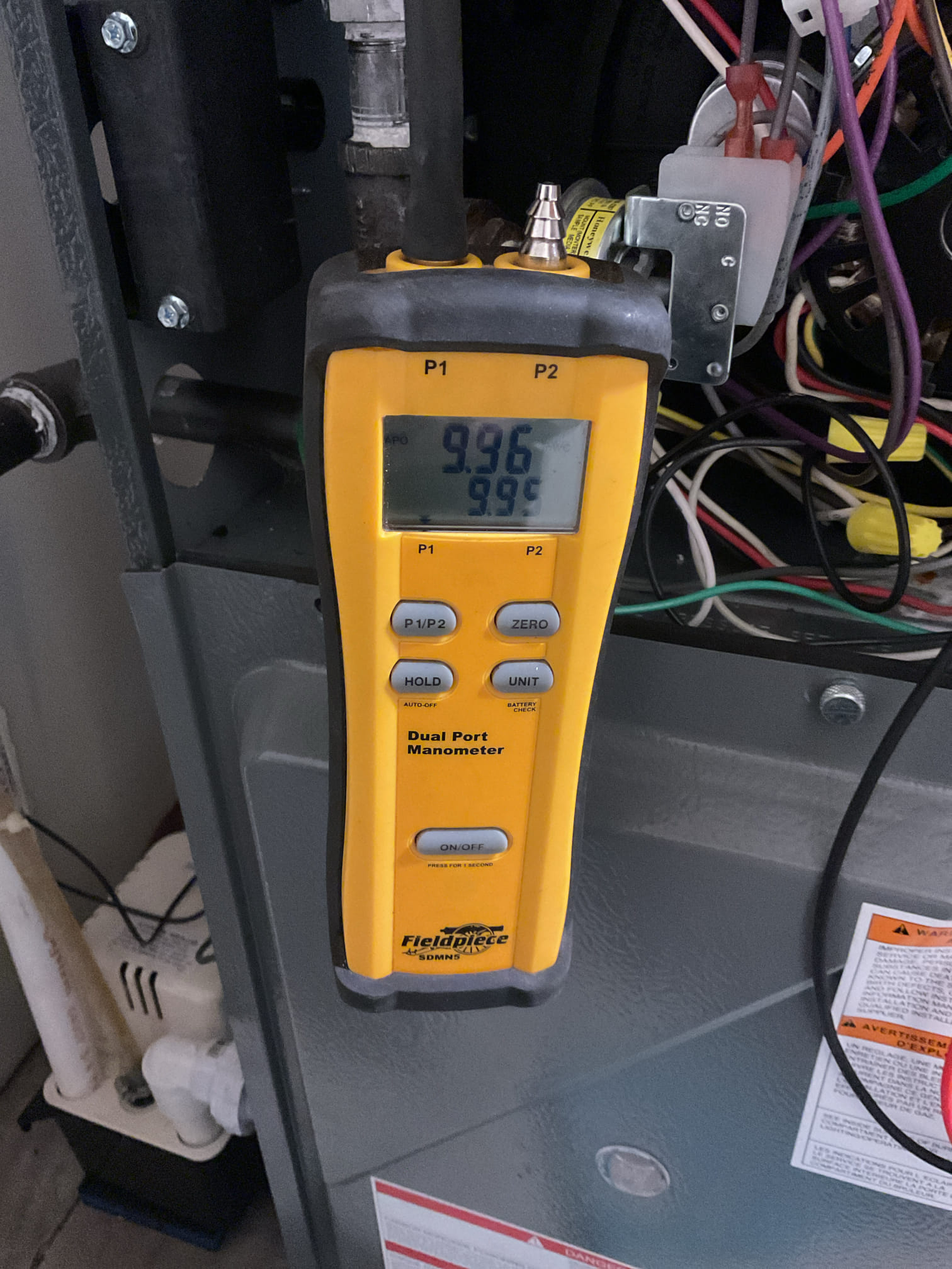 I arrived to the customers home to service their 5 yr old Amana 95% gas furnace system. 
I started with checking the air filter and replaced , the filter size is 16x25x1. I checked all my electrical connections and voltages. I inspected and tested the  burners , flame sensor and the igniter. I water tested all tubing and hoses. I inspected the exhaust and fresh air pipe for restrictions and bellies. I inspected the inducer and the blower motor operation. I checked and tested for combustion and took temp rise splits at the return and the supply. Everything is running fine at this time of service. 

Collected for $189.00 contract renewal paid by cc. 