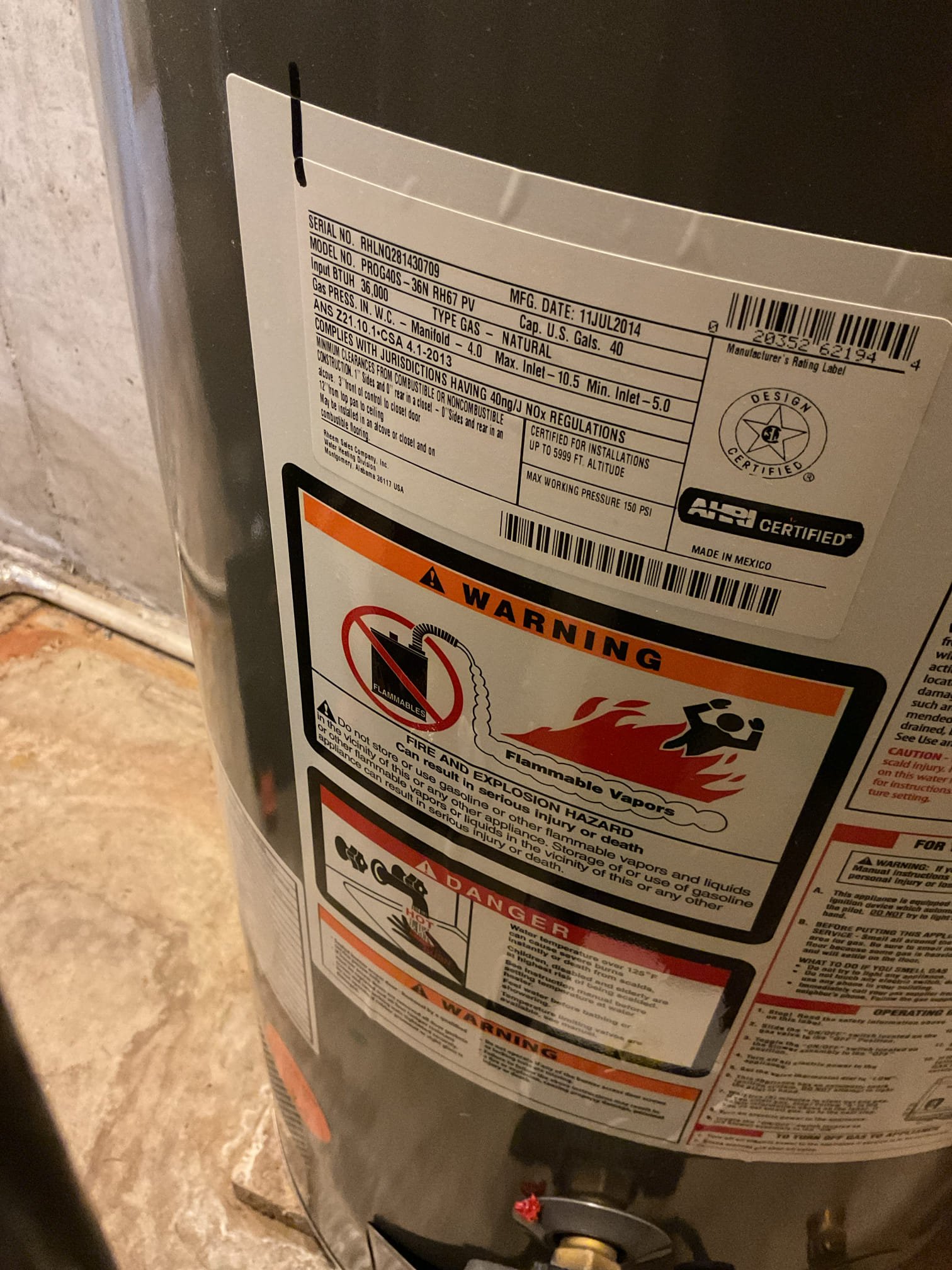 Performed quality assurance n recently installed gas furnace, check Settings, electrical gas piping air performance ok measure static and gas pressure ok system is working properly under manufacture specifications. 