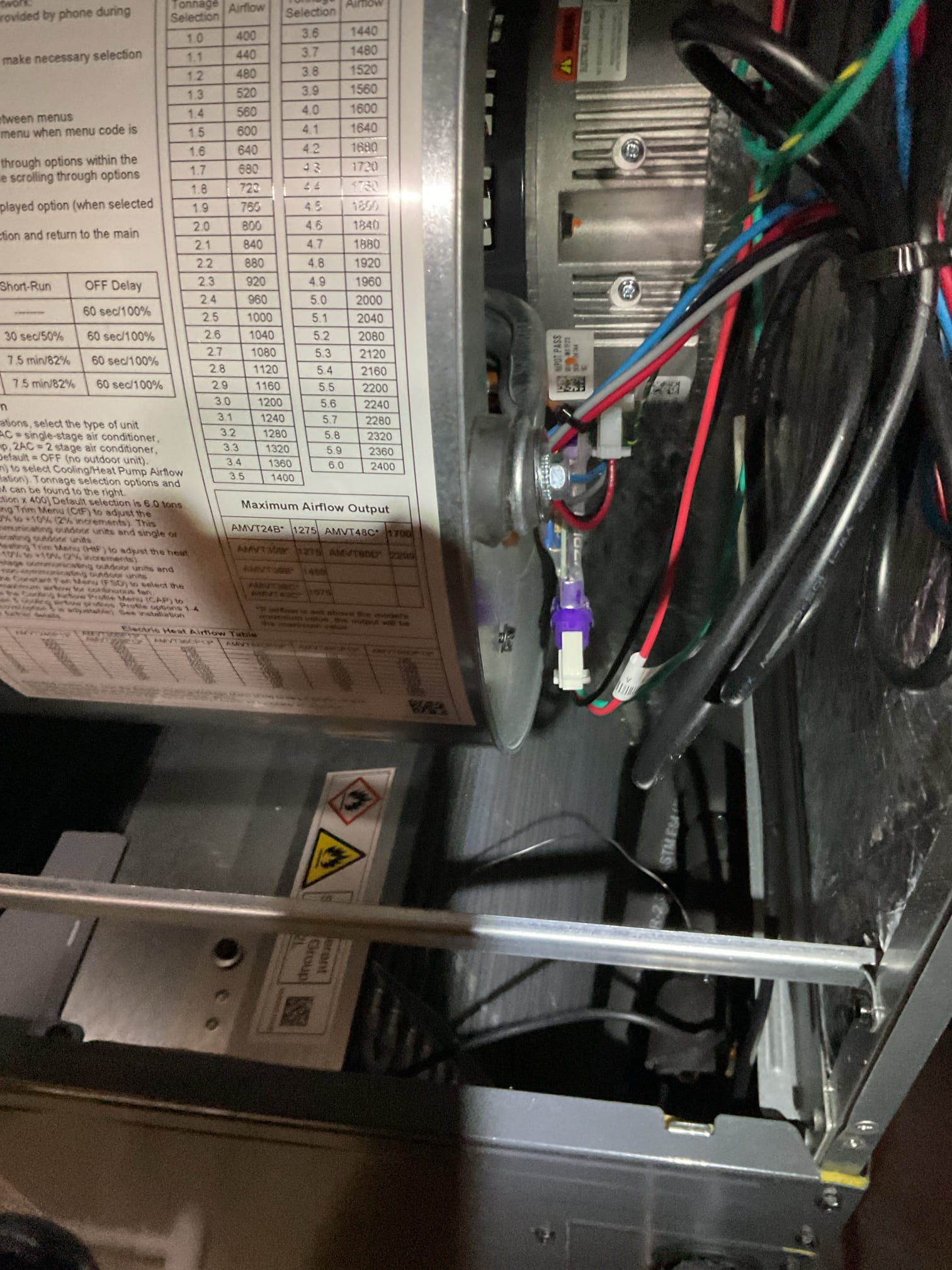 Luis 2-25-26 performed quality assurance on recently installed Goodman heat pump, check electrical low and high ok test water safeties ok. Test 10 kw back heat ok. Check airflow 28 degree temperature rise. Check refrigerant pressures ok. Heat pump is working properly. I showed homeowner how to change filter, every 30 to 45 days. Filter size 20x20x1 I also provided information about air purification system, customer was concerned about indoor air quality. Electric heat back up is locked out at 40 degrees with 30 minutes timer. Customer is aware this. 