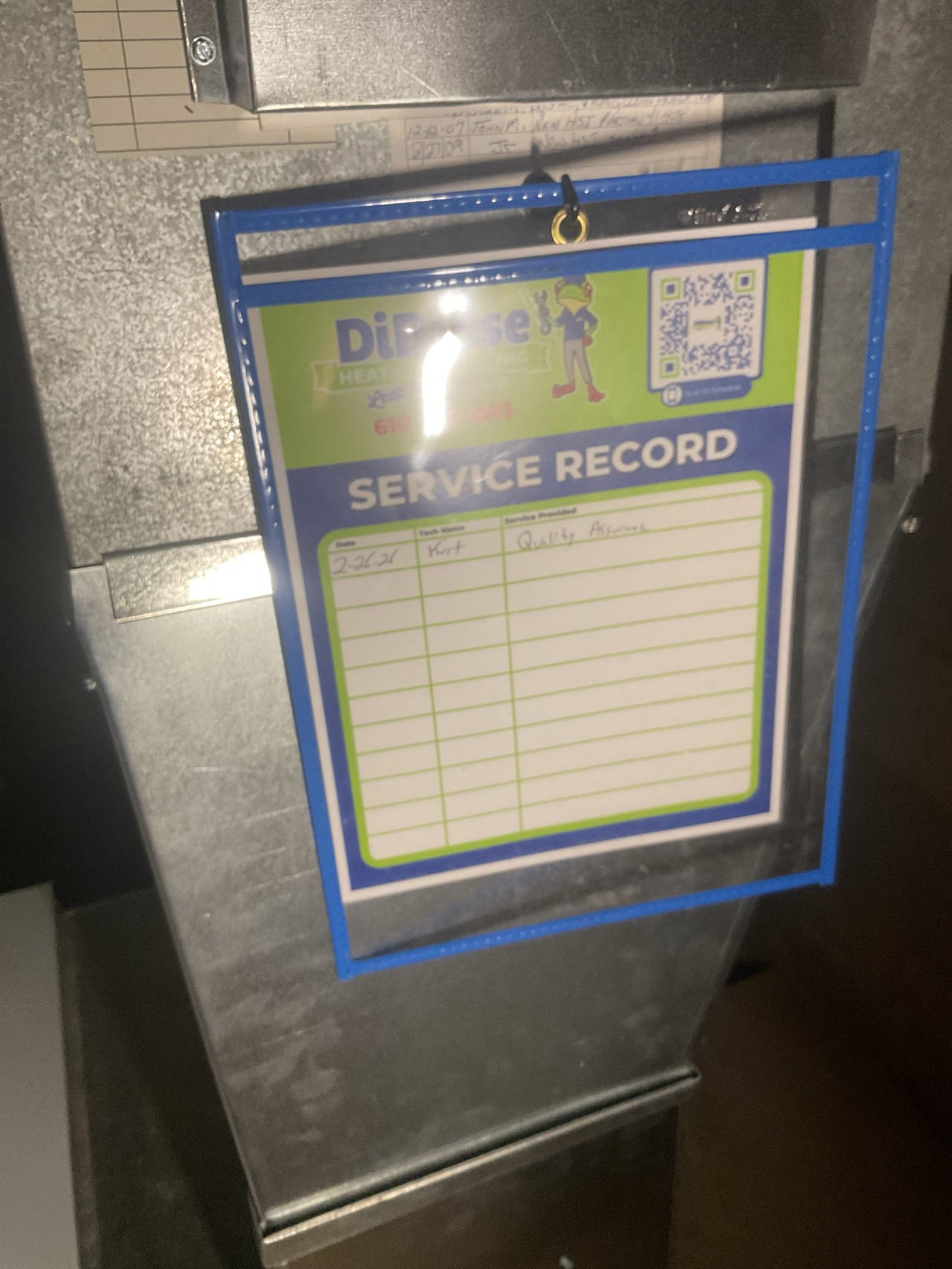 Performed quality assurance inspection on trane gas furnace a/c. Checked all electrical connections and components. Checked gas pressure. Checked temperature rise. Found after giving system a call for cooling nothing came on. Found possible failed refrigarant leak sensor. Found board flashing a code 3 for refrigerant leak or no communication from sensor. Made sure connections were good. Need to order warranty refrigerant leak sensor. Gas furnace is operating properly at quality assurance check. 