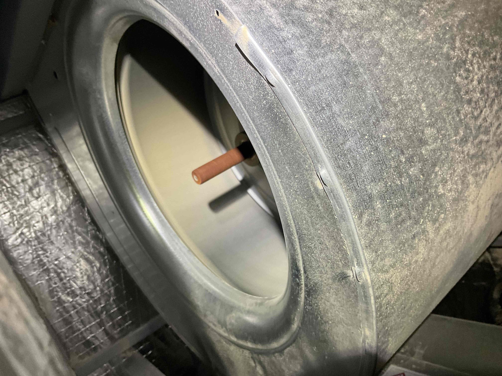 Performed two peco heat pump inspection, basement unit does left side of house, attic unit does first floor right side and second floor. First floor 2.5 (30,000 Btu)Goodman and attic 3 ton (36000 Btu) Goodman. Both units are 1 year old. Check back up heaters 10 kw ok inspect the donor and outdoor coils all electrical connections and components ok. Attic system is zone, (3) t6 thermostats. Check water safeties, no surge protection, no bacteria protection. Indoor coils are dirty probably from construction. Attic air handler does not water sensor (has float switch)  no drain protection on drain line. I provide estimate for recommendations. 