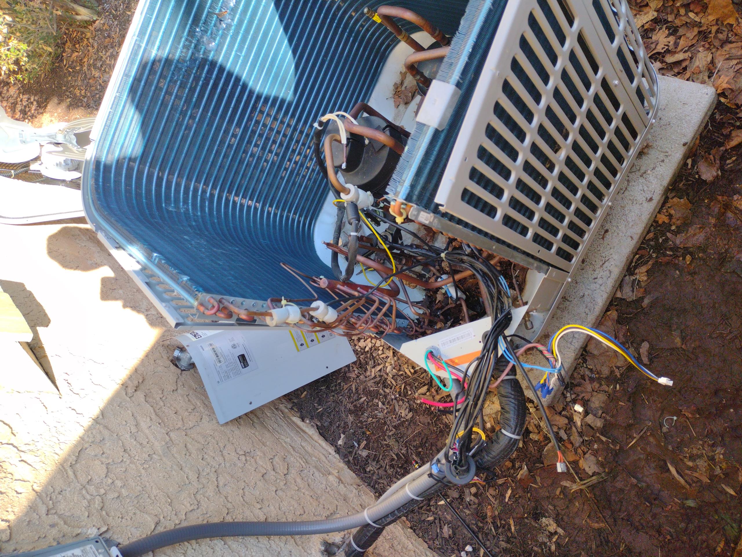 Luis 2-27-26 return visit to replace outdoor inverter board for Bosch 15 seer heat pump test operation after repairs system is working properly at the time of service. I also perform heat inspection during today's visit.  Check Refrigeration levels and pressures using inverter board and verifying with refrigerant gauges check airflow supply return air temperatures customer just replaced 413 filter test 15 kw back up heat ok. Inspect air purifier ok no charge for today repairs. JB warranty. 