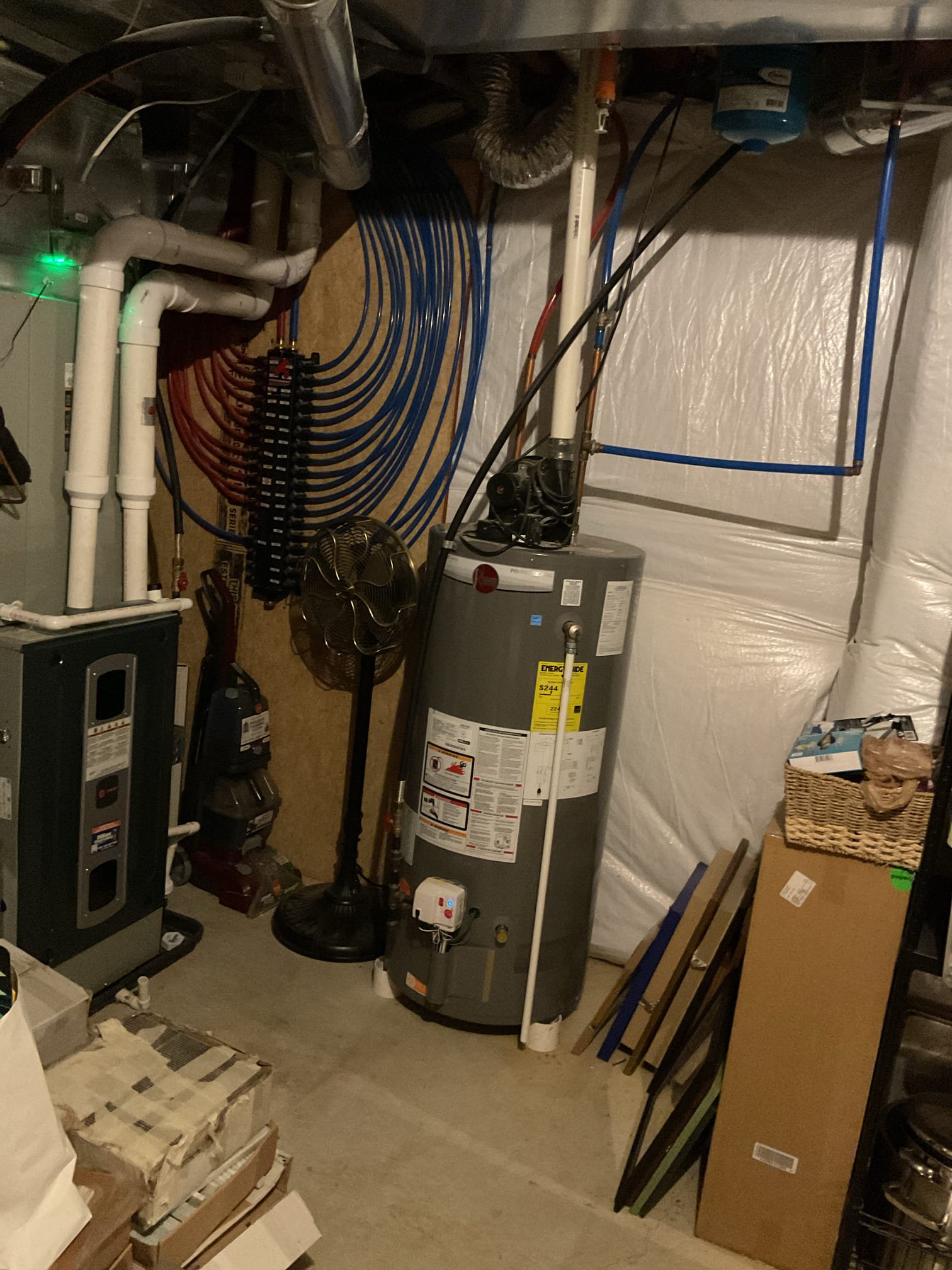 Luis 3–2-26 performed gas heat tune up on 1 year old Trane high efficiency heater, check all main components, ignition system ok. Test air delivery blower system ok temperature rise within range. Check exhaust combustion removal system ok. Test condensation pump ok performed combustion test ok system is working properly at the time of service. I presented some options for indoor air quality. Office to follow up with customer. 