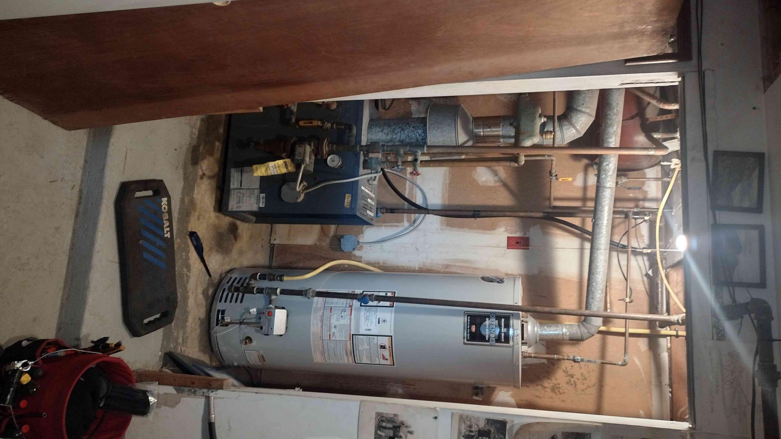 Luis 3-2-26 customer called in for no heat. Gas boiler.  Found boiler off upon arrival. Pilot is off, I talked to customer about issue it could be just pilot or issue with gas valve. Relight pilot and test operation. I perform combustion test ok. Boiler piping is outdated and in poor shape, customer is aware this issue. I don't feel comfortable checking water pressure all valves are in bad shape. I provided estimate for recommendations other option is to upgrade boiler. Customer does not use email. Please mail receipt and estimates. 