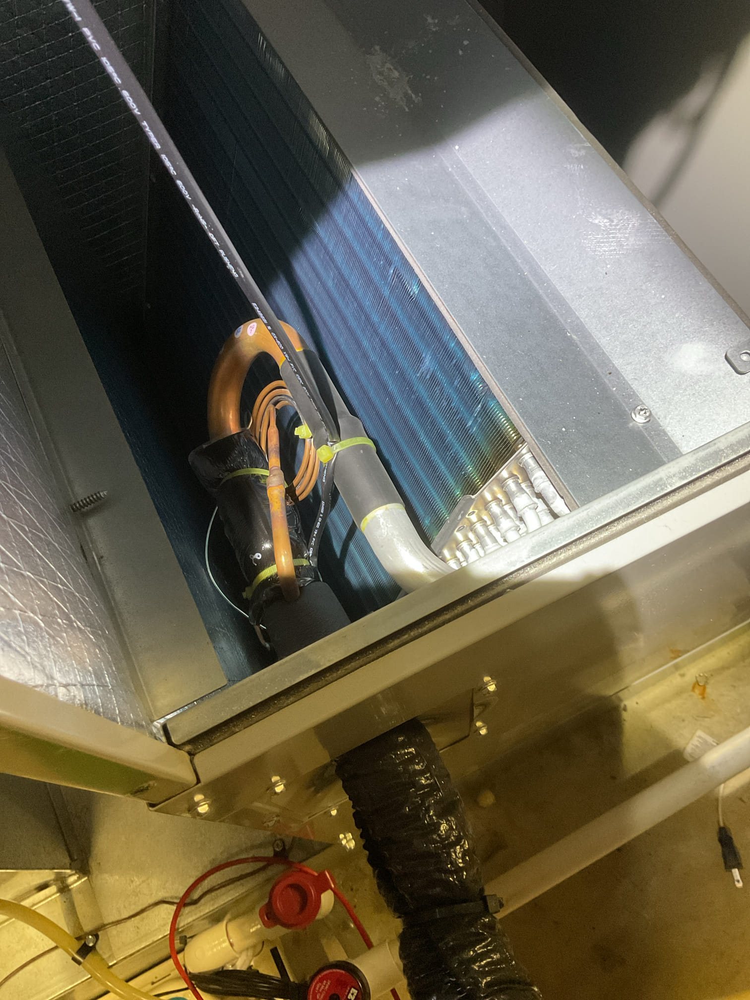 3/3/26 Dan 

I Arrived to the customers home for a heat pump check up on a 2 yr old Bosch system . I checked all electrical connections and voltages . I checked the air filter and replaced, filter size is 18x20x1 . Inspected the indoor coil and tested electric heat package. Took temp splits for the electric heat and blower motor amperage draws. I looked at the outdoor heat pump and tested for an outdoor btu output. Inspected the outdoor components and unit pressures. Everything is working fine at this time , newer system . Collected for $189.00 contract renewal paid by cc. 
