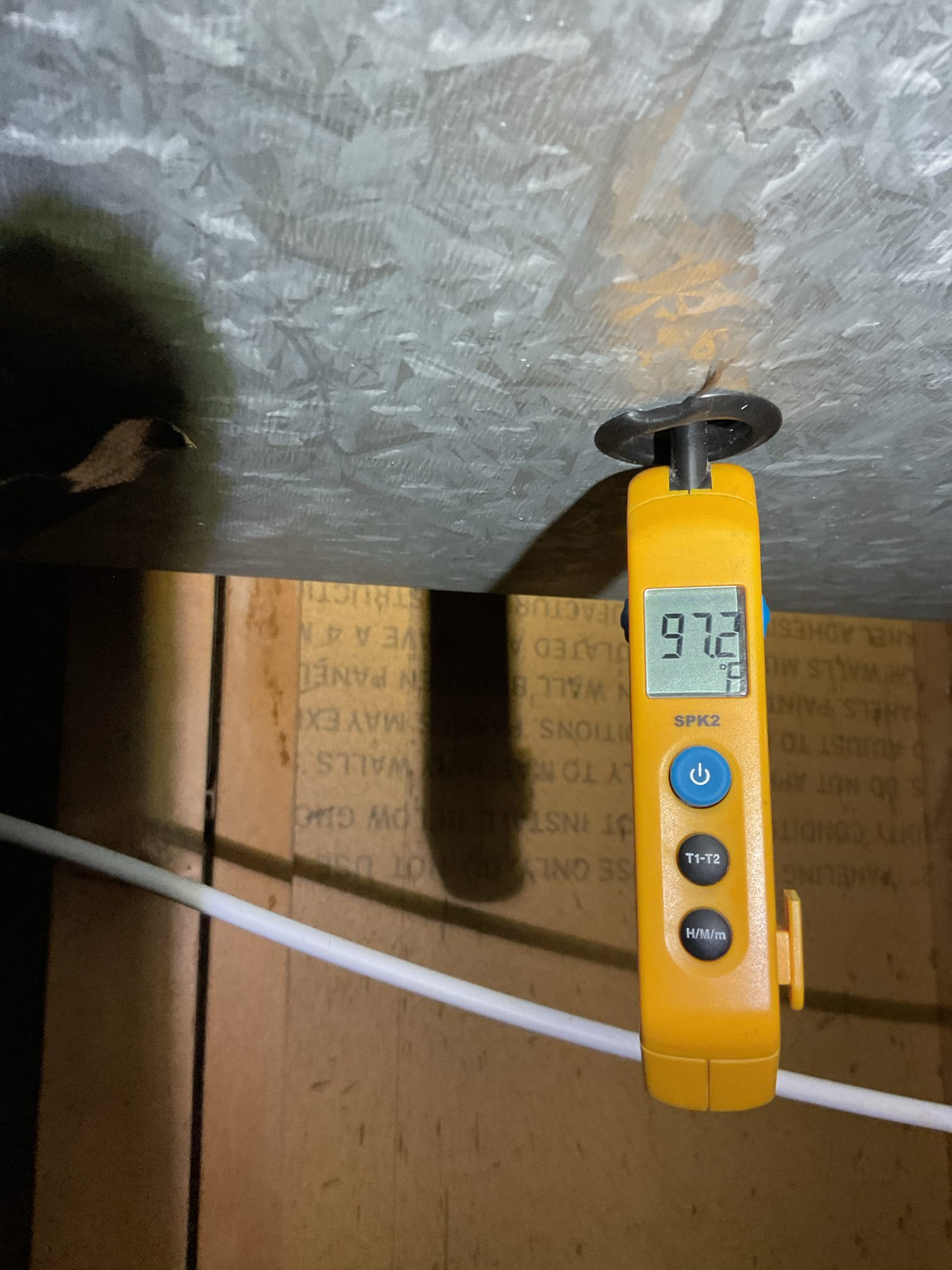 Completed heat tune up for heat pump with 10KW electric heat kit,

Replaced 20x20x1  filter
Indoor and outdoor coils in good condition.
Inspected wiring, controls, electric motors and components. 10KW electric heat kit 38A: Good; provided email estimates for surge protectors
Measured temperature rise and static pressure
Inspected drains. There is no trap or overfill protection switch on drain line. Provided email estimate for EZ trap with float/overfill protection switch. 
Verified integrity of compressor and defrost cycle 
Checked refrigerant charge/pressures.

Noticed humidifier pad was dry and clean. Ultimately found that the saddle valve is seized. I was able to exercise the piercing valve which opened the valve to get flow to humidifier. Recommend replacing this valve with a 1/4 turn ball valve style feed. Provided email estimate. 

There is some microbial growth at indoor AC coil. Provided email estimate for UV light system that will control this. 

Heat pump operating well at th