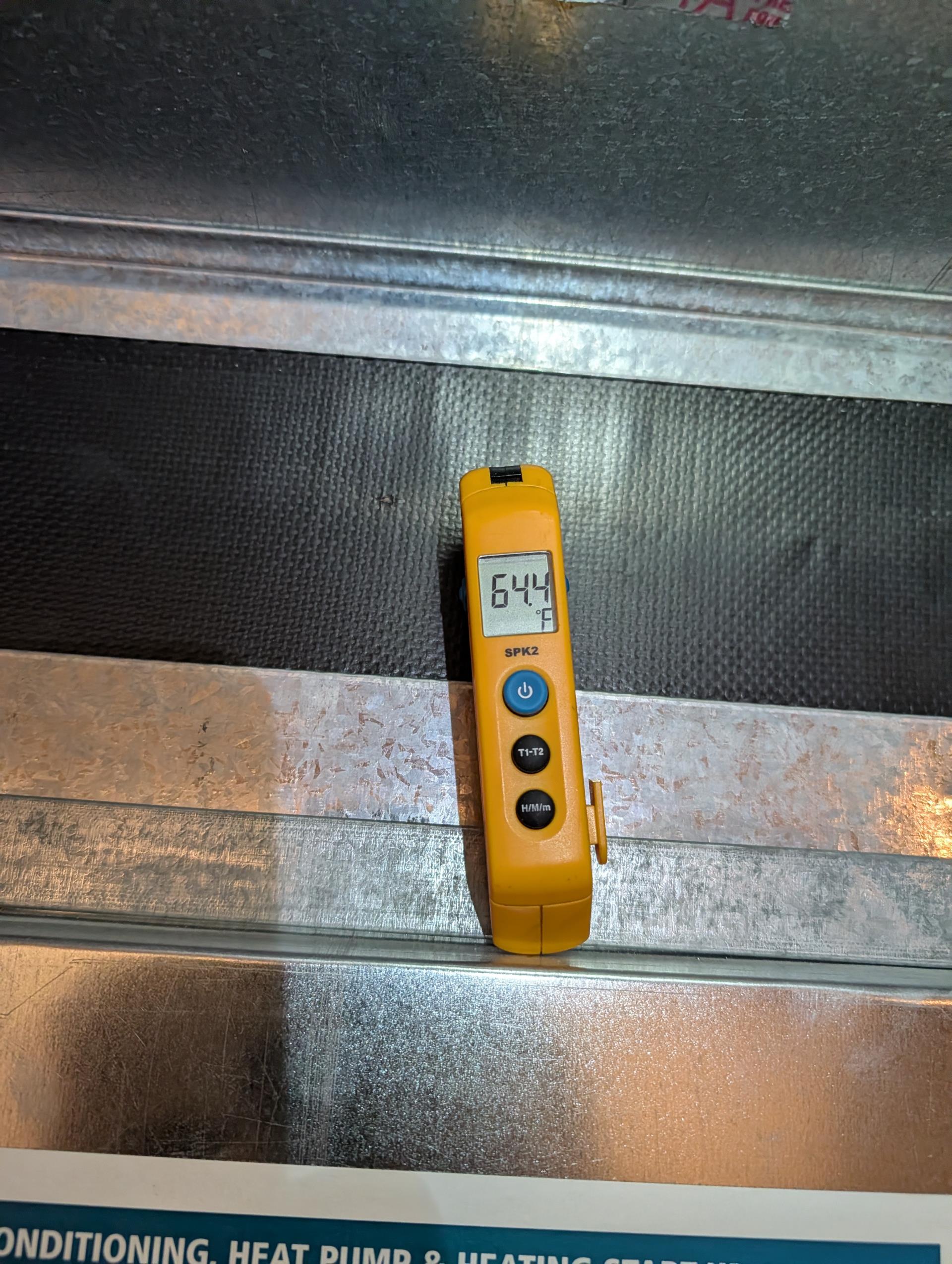 3/4/26
Barry
Replaced 70/7.5uF capacitor at Carrier system.
Checked megaohm of compressor.
After installing measured compressor amps (start, run and common windings)

Checked temperature rise at air handler (65-91=26°) Good

System operating well at this SweAaea