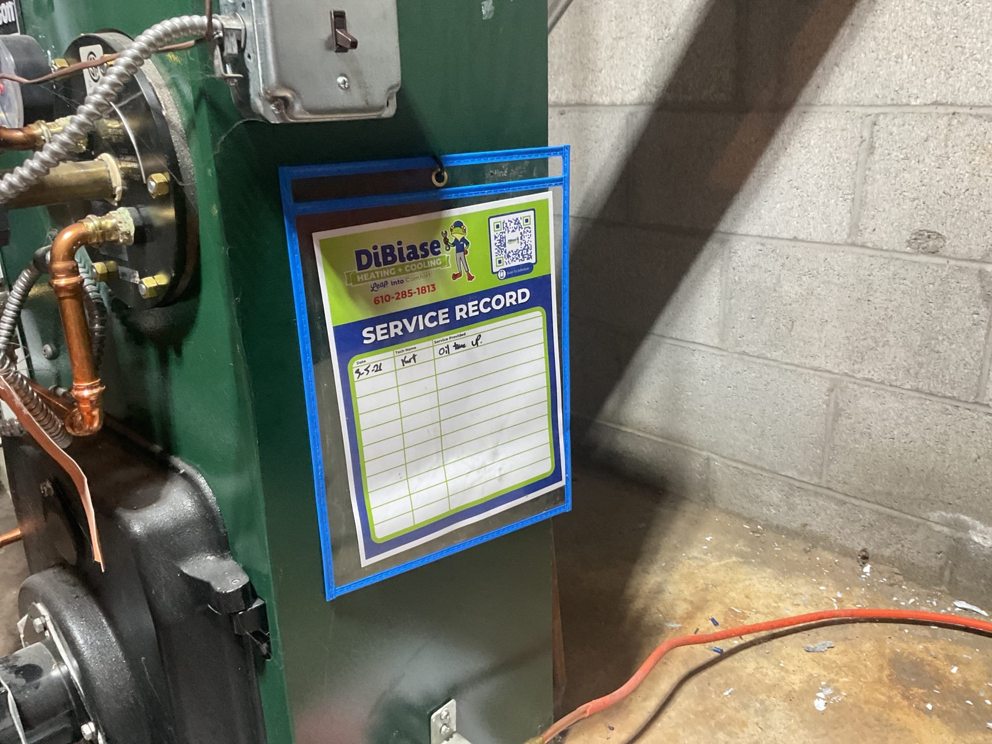 Performed precision heat tune up 2022 Williamson oil boiler. Checked all electrical connections and components. Replaced Rf1 oil filter. Replaced.75x70 b nozzle. Replaced strainer. Performed smoke and combustion test. Vacuumed out soot from heat exchanger and smoke pipe. Ran boiler in heating mode. Oil boiler is working properly at time of service. 