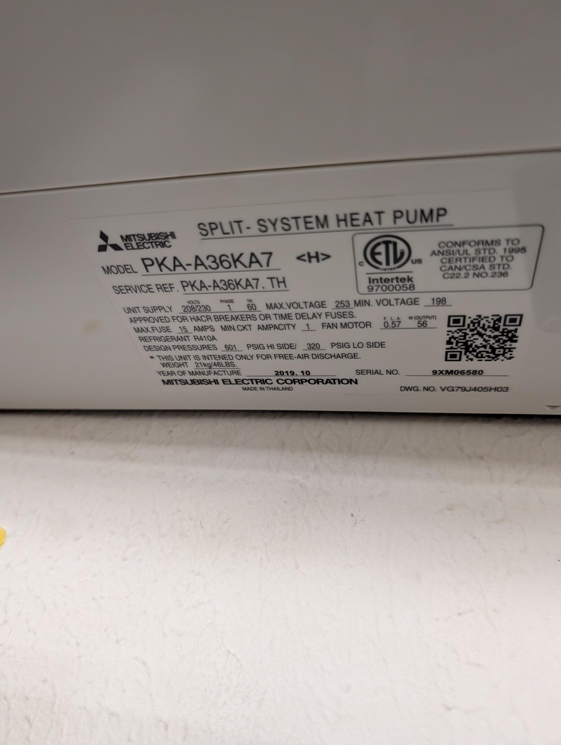 Completed AC tune up for IT room Minisplit.
Runs In cooling to keep room that is heated by electronics at a design temperature.

Filters are clean.
Inspected indoor and outdoor coils.
Inspected drains. In the past there have been (2) service calls when it runs on exceptionally hot days the Minisplit pump cannot keep up. Solution is to run drain to a regular 120V 1/2 gallon condensate pump and pump it outside using 3/8” vinyl tubing. Pump will be mounted to wall just underneath Minisplit head with a pan and 9V water alarm. Will lug pump into available outlet. Will require a short extension cord. Provided the email estimate for this
Measured temperature split
Checked refrigerant charge
Checked amp draw.

System operating well at this time. 