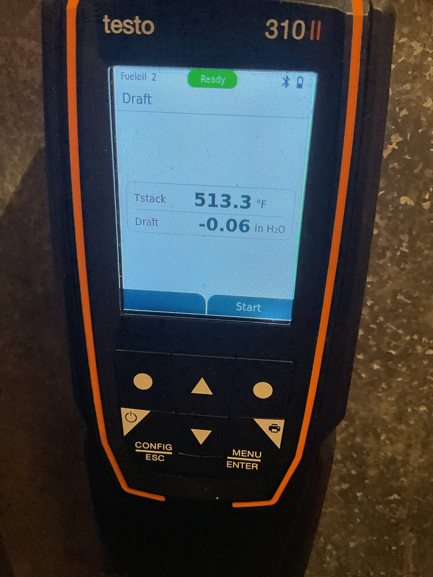 I arrived to the customers home for no heat on an oil furnace. I the 
Found system is getting oil , and pump is working , but the unit wasn’t combusting. Found oil residue in the blast tube and on the nozzle assembly. Faulty nozzle. I replaced the nozzle and cleared the nozzle assembly. I put everything back together and set the electrodes . I bled  and primed the burner. Tested system operation and combustion. I covered the nozzle replacement we were just here recently for a maintenance. Collected for prime and purge and diagnostic. Collected $249.58, paid by cc. 