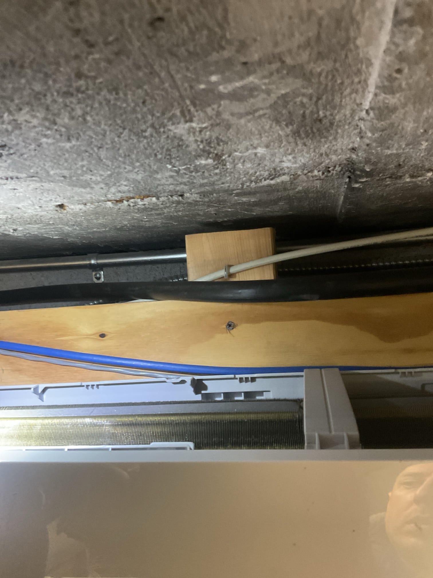 Completed tune up for Minisplit in telephone room.

Washable filter is clean.
Indoor and outdoor coils in good condition. 
Measured temperature split. (67-45=22° Good)
Inspected wiring, controls, electric motors and components. Provided estimate for surge protector to be installed at outdoor unit disconnect. 
Inspected drain and pump: added treatment tabs to drain line and pump.

System operating well at this time. 
