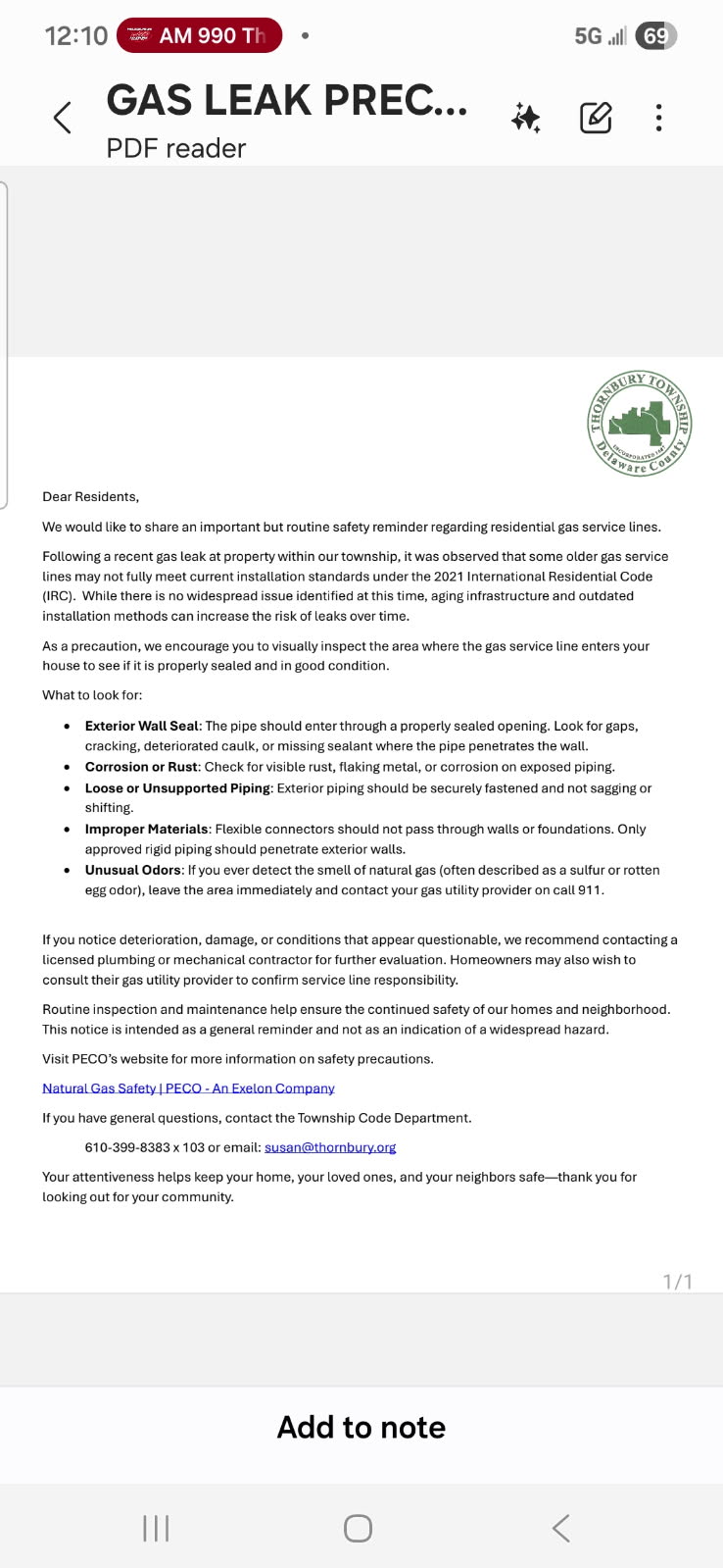 Went through the customers home to verify that the gas lines are bonded and aren’t leaking and also been sleeved and strapped up. Went around to the gas lines with my gas leak sniffer and found no leaks. I  also checked the manifold for all the appliances and the manifold is fine . The gas lines are strapped up and secured. Everything is good here with the house no gas leaks and lines are secured and sleeved. 


I did leave an estimate for the customers for a new humidifier. I left two different options for the humidifier. And I left an estimate for a service contract . 

I also left an estimate for a natural gas natural draft water heater 50 gallon. It’s 12 years old and  Should be replaced  around a 10 year mark. I left the customer with two water heater options . 